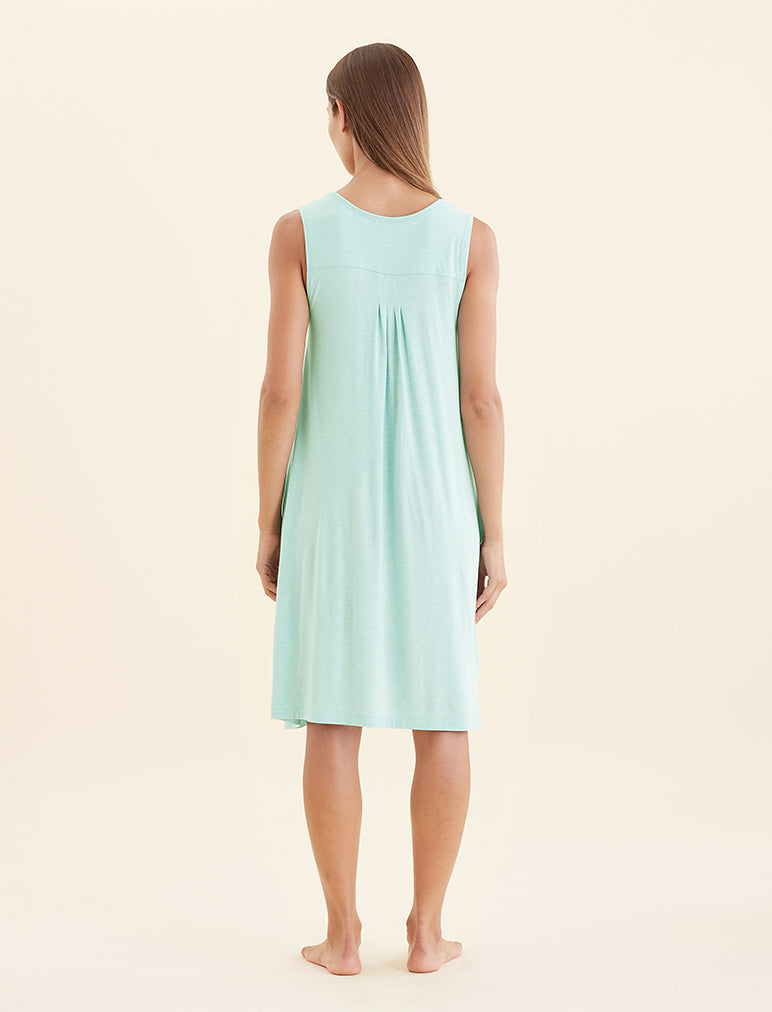 Kate Modal Soft Pleat Front Nightgown