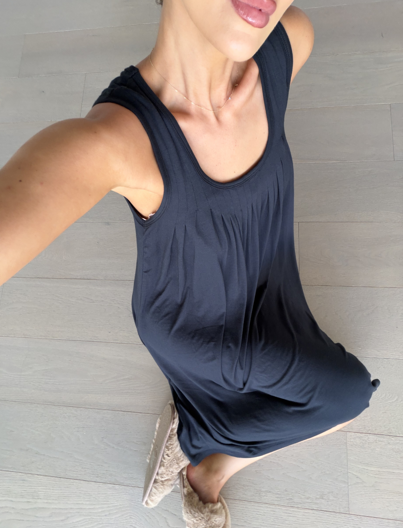 Kate Modal Soft Pleat Front Nightgown