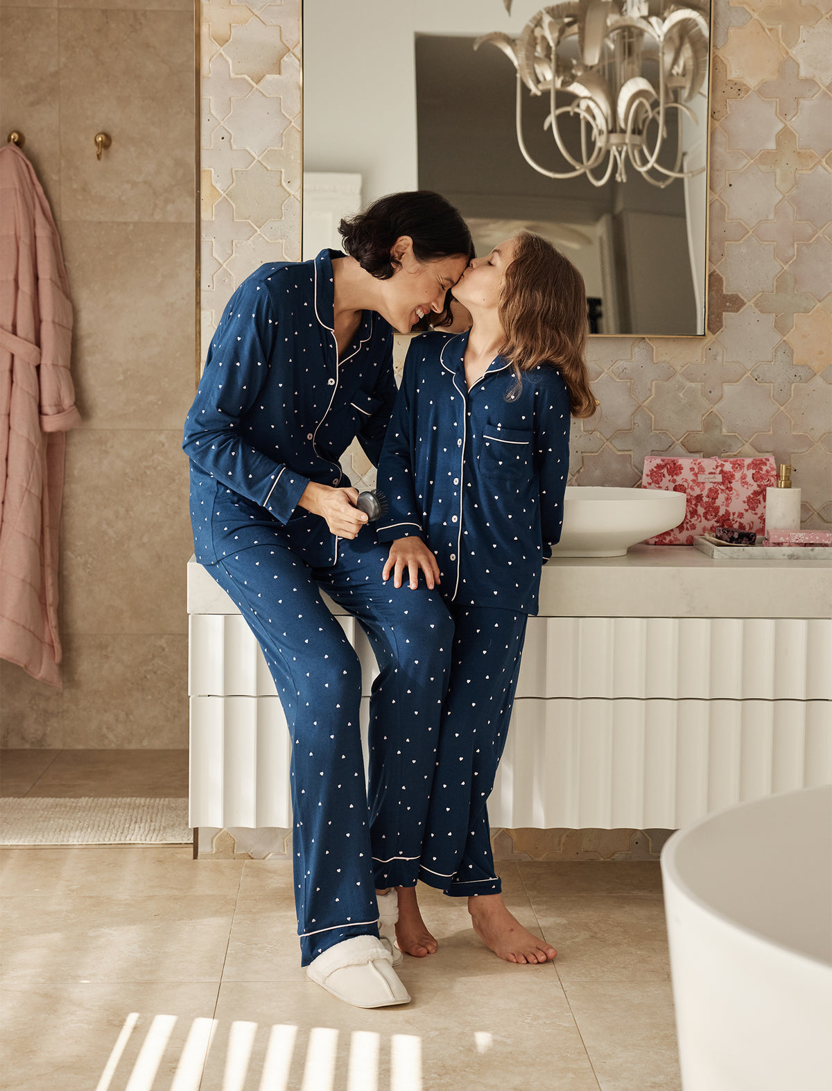 Kate Modal Soft Full Length PJ Set