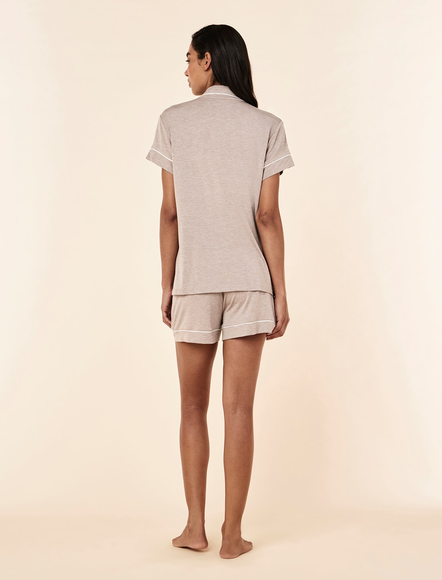 Kate Modal Soft Boxer PJ Set