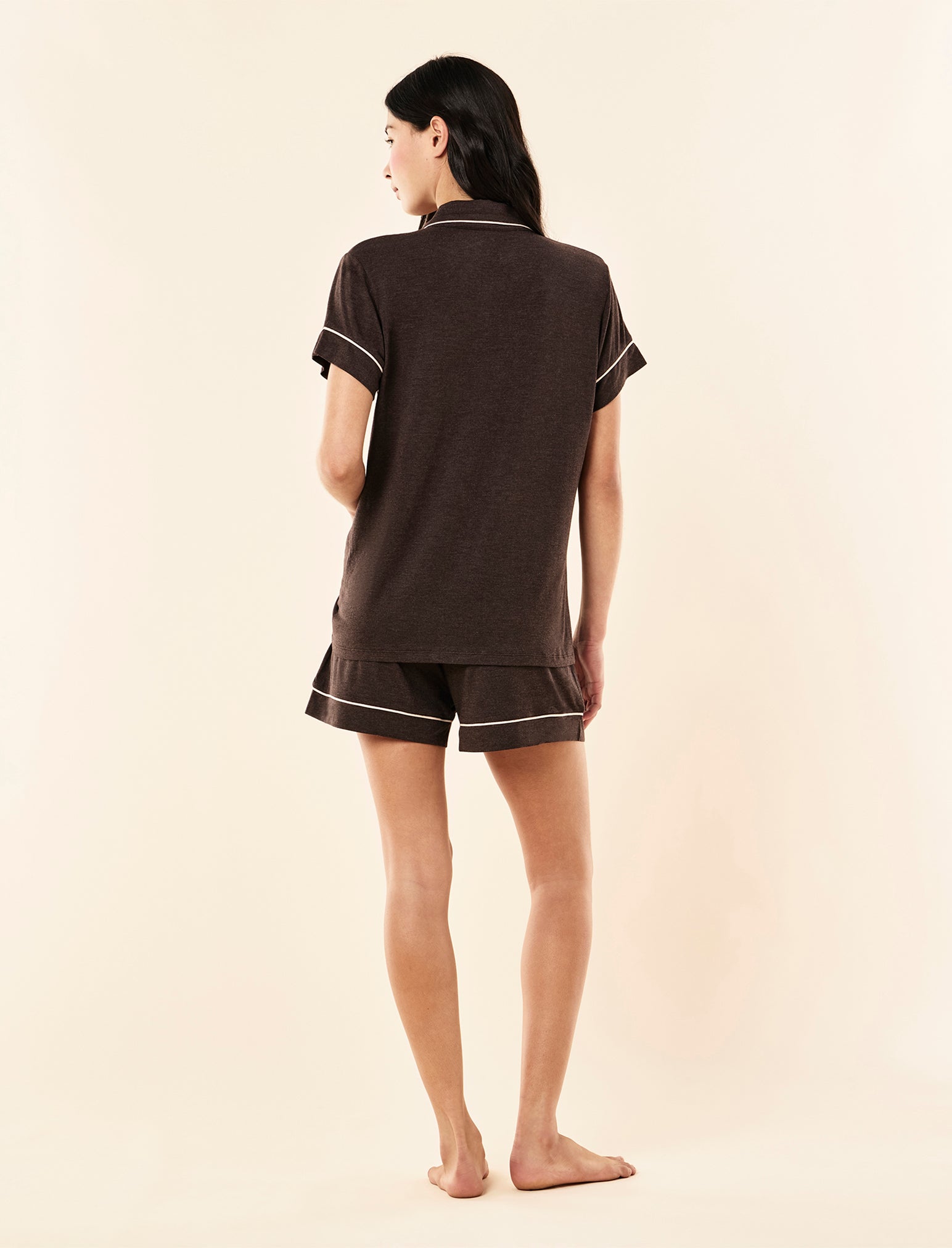 Kate Modal Soft Boxer PJ Set