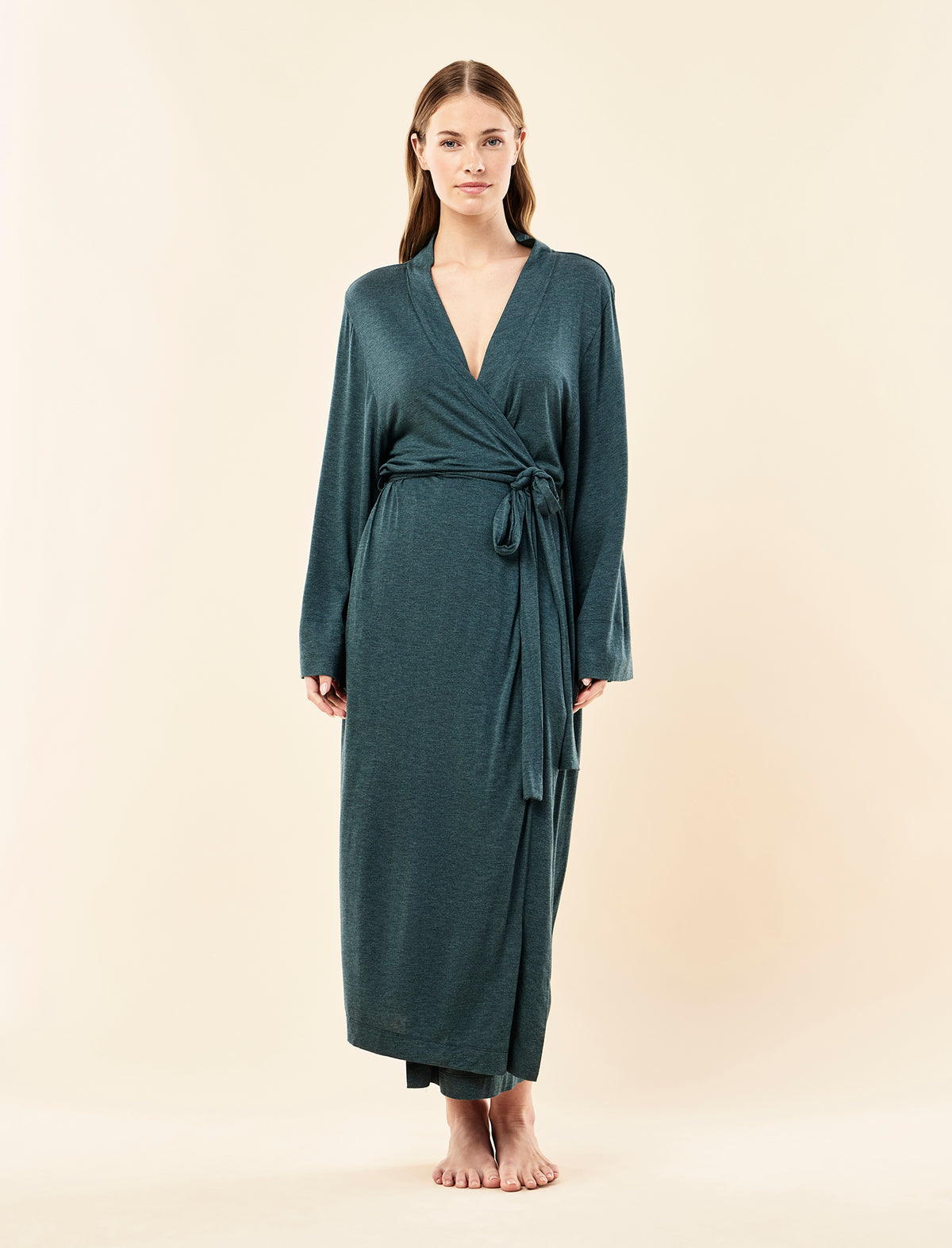 Kate Modal Soft Maxi Robe