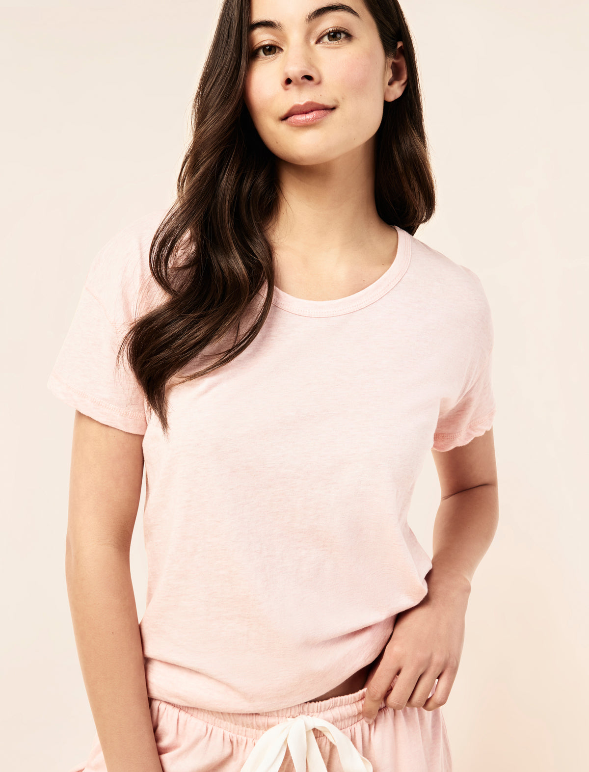 Jada Organic Cotton Knit Classic Tee