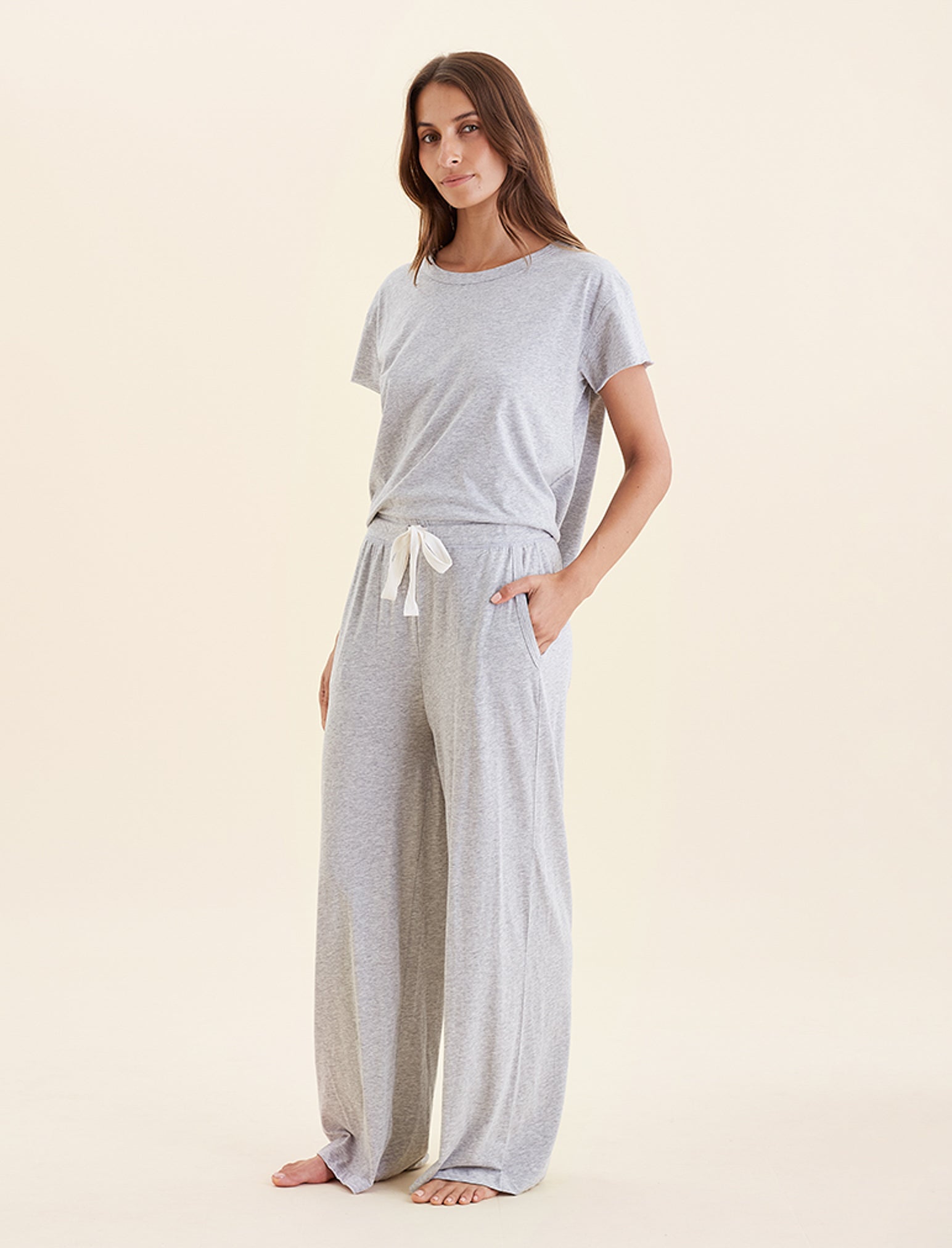 Jada Organic Cotton Wide Leg Pant