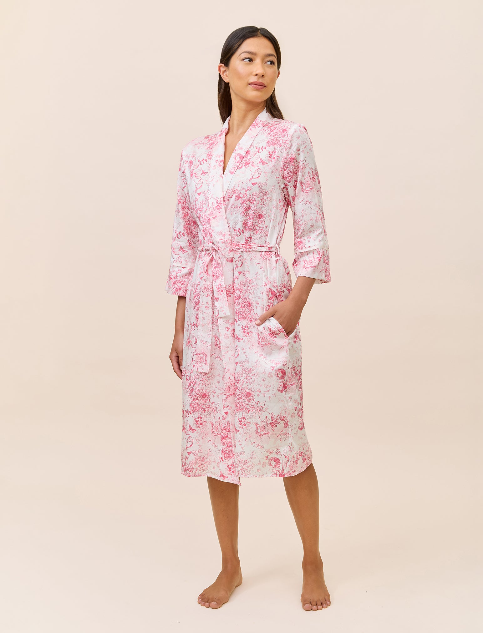 Toile De Jouy Midi Robe