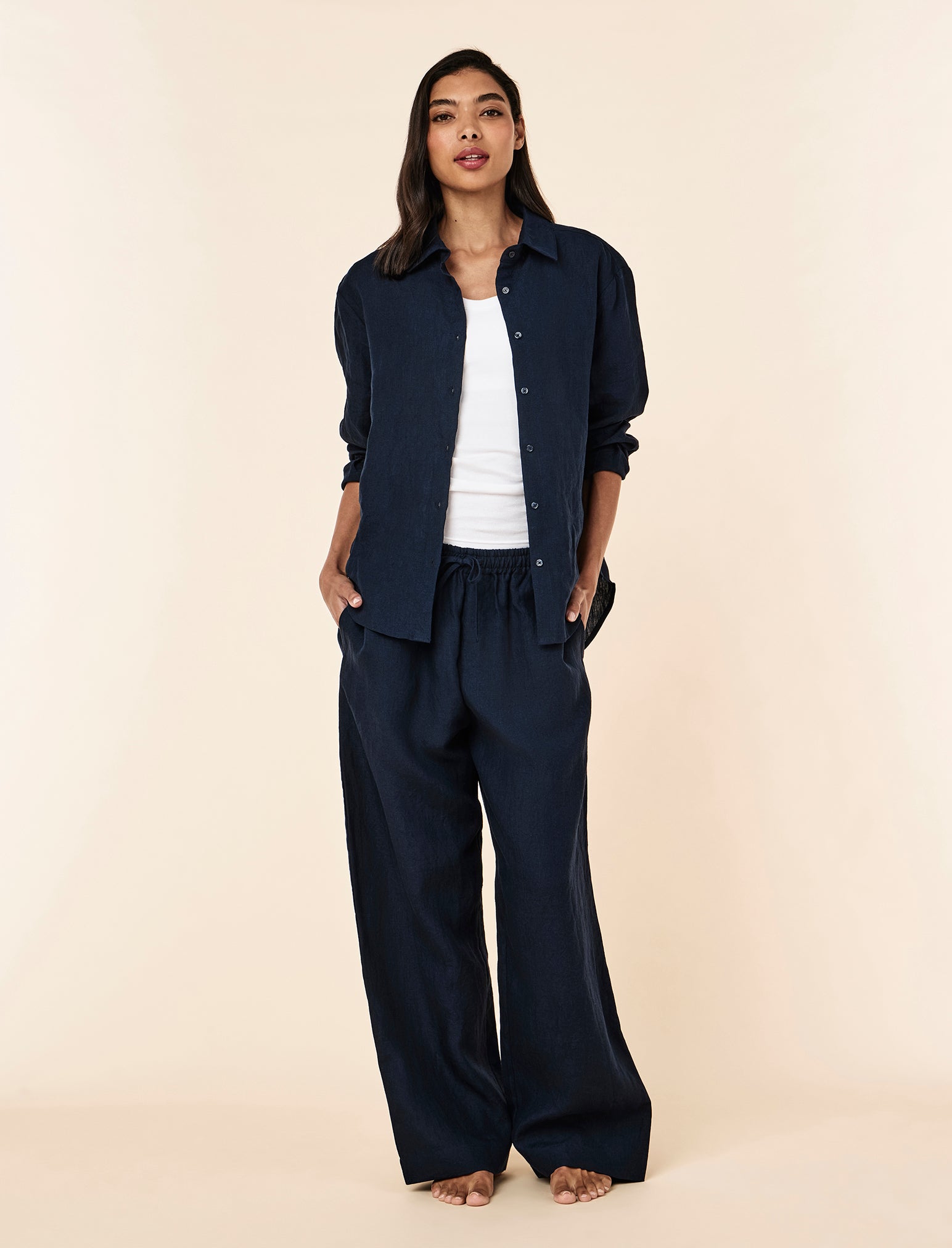 Linen Full Length Pant