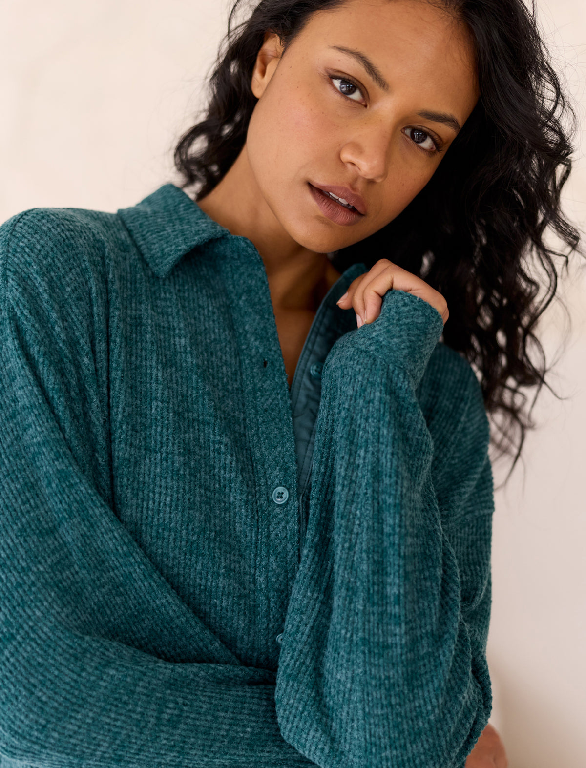 Super Soft Waffle Full Length PJ Set