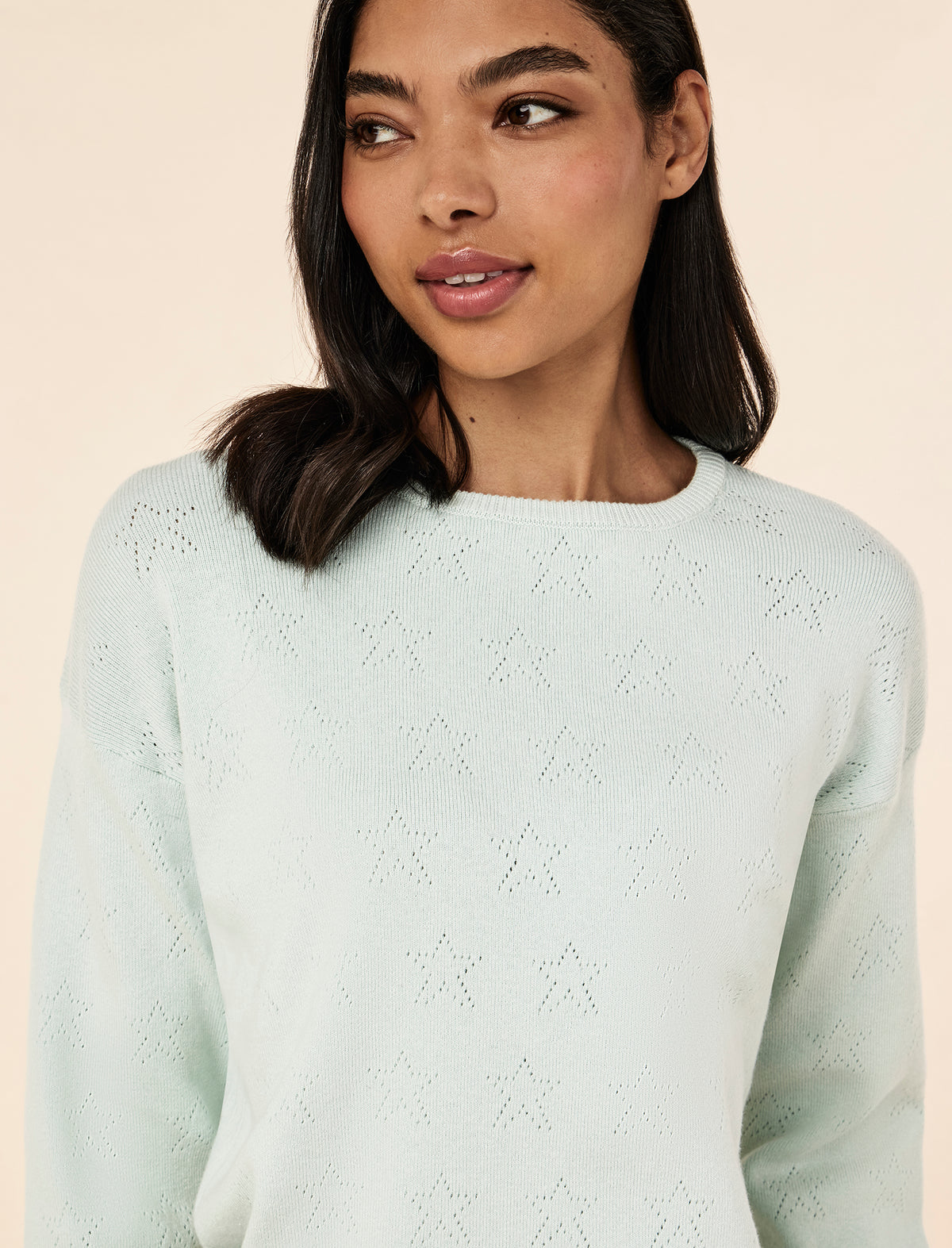 Cosy Pointelle Long Sleeve Top and Jogger Set