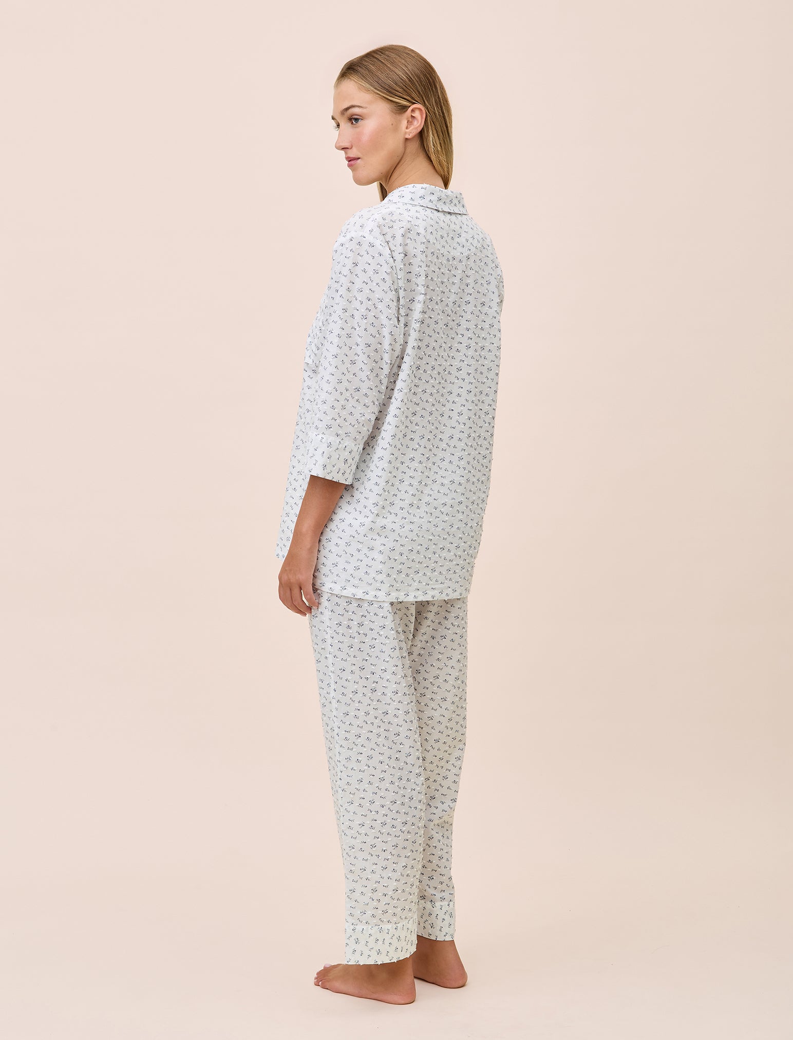 Swiss Dot Crop PJ Set