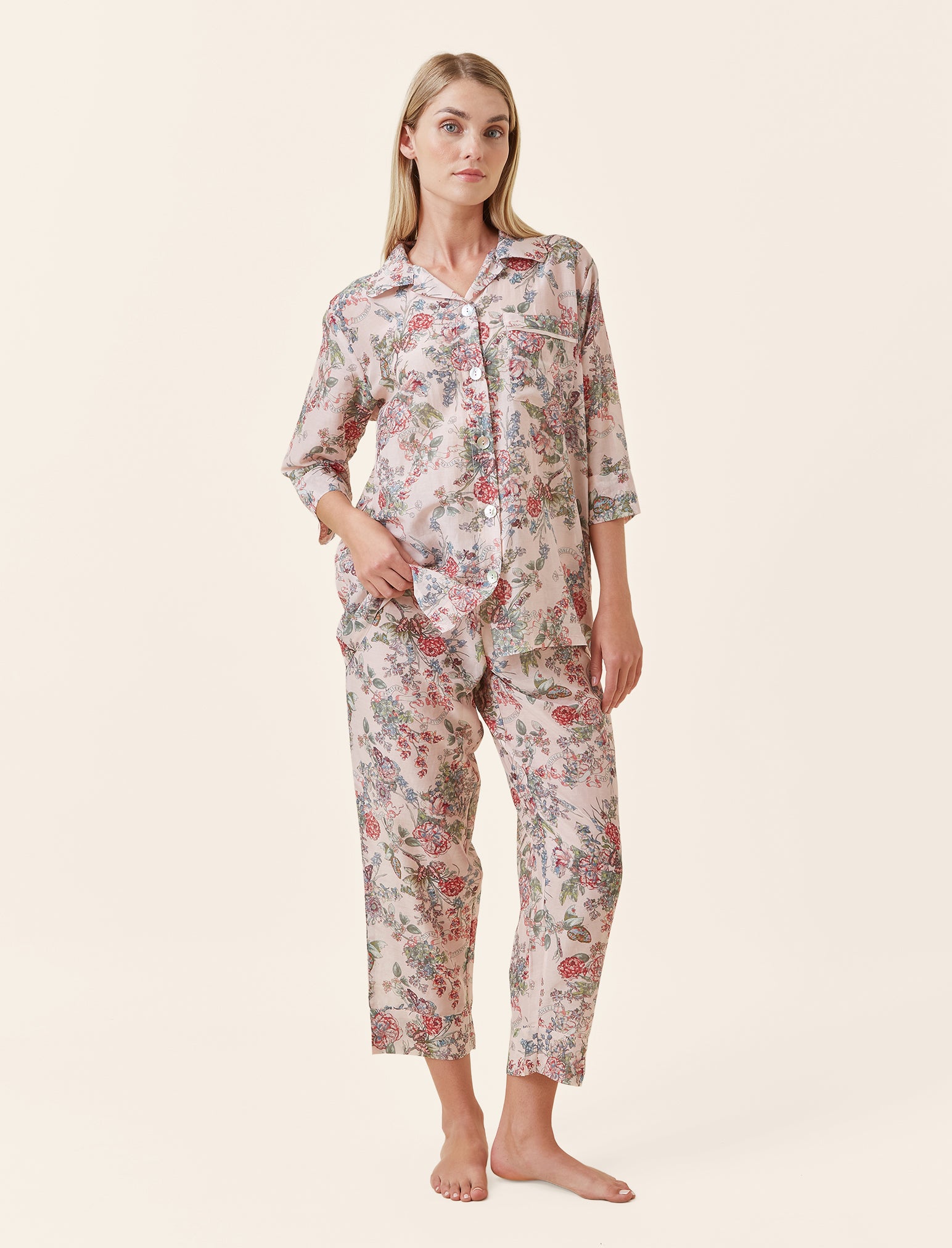 Layla Crop PJ Set