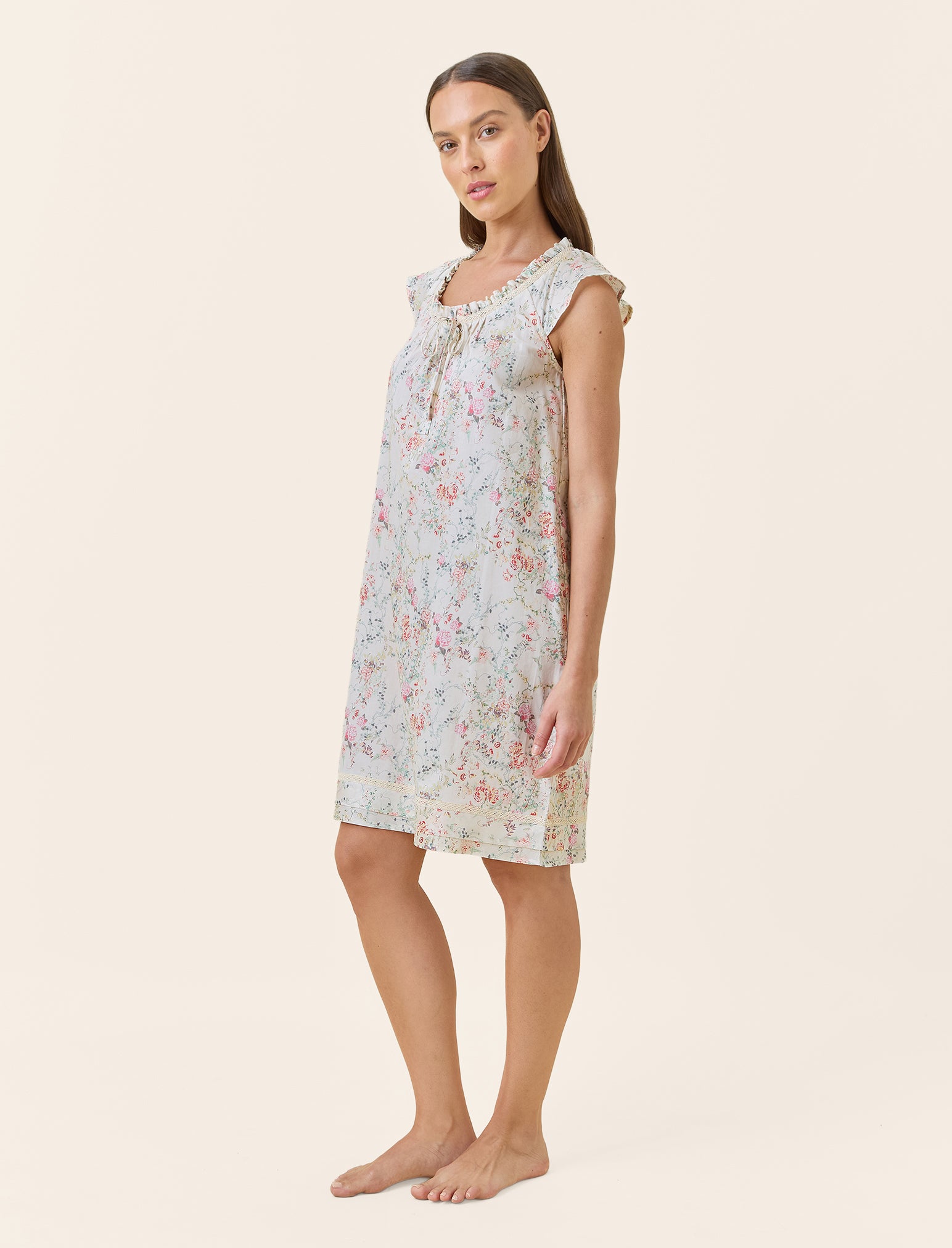 Yolly Flutter Lace Nightgown