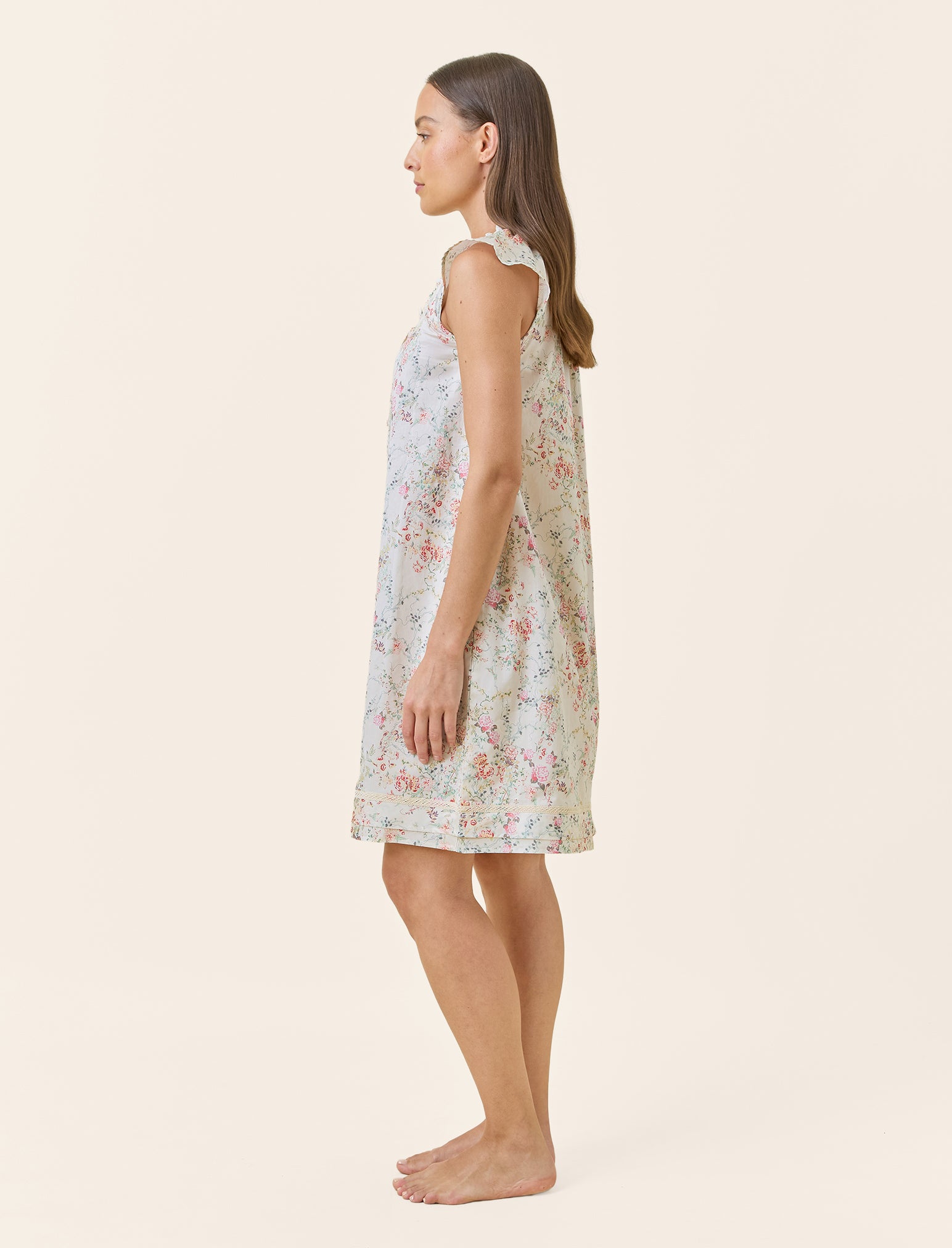 Yolly Flutter Lace Nightgown