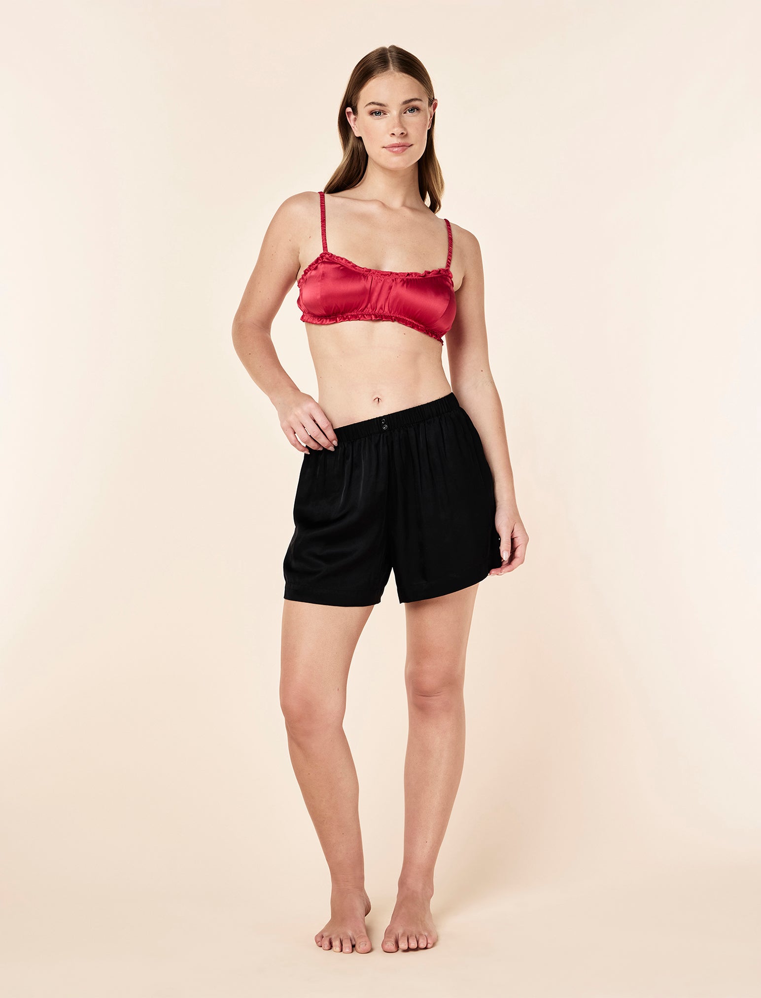 Annabelle Satin Boyfriend Boxer Short