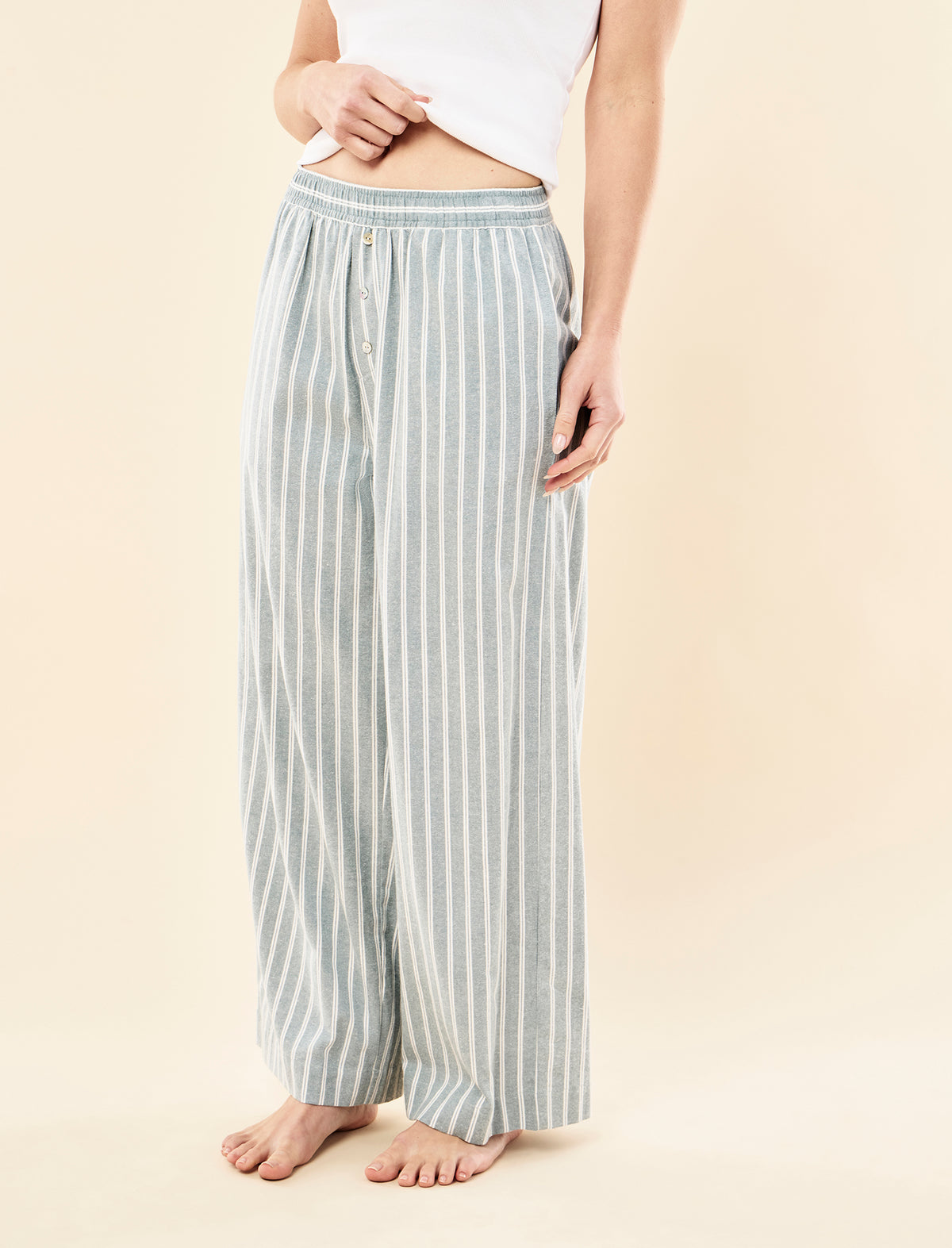 Organic Brushed Cosy FL Pant