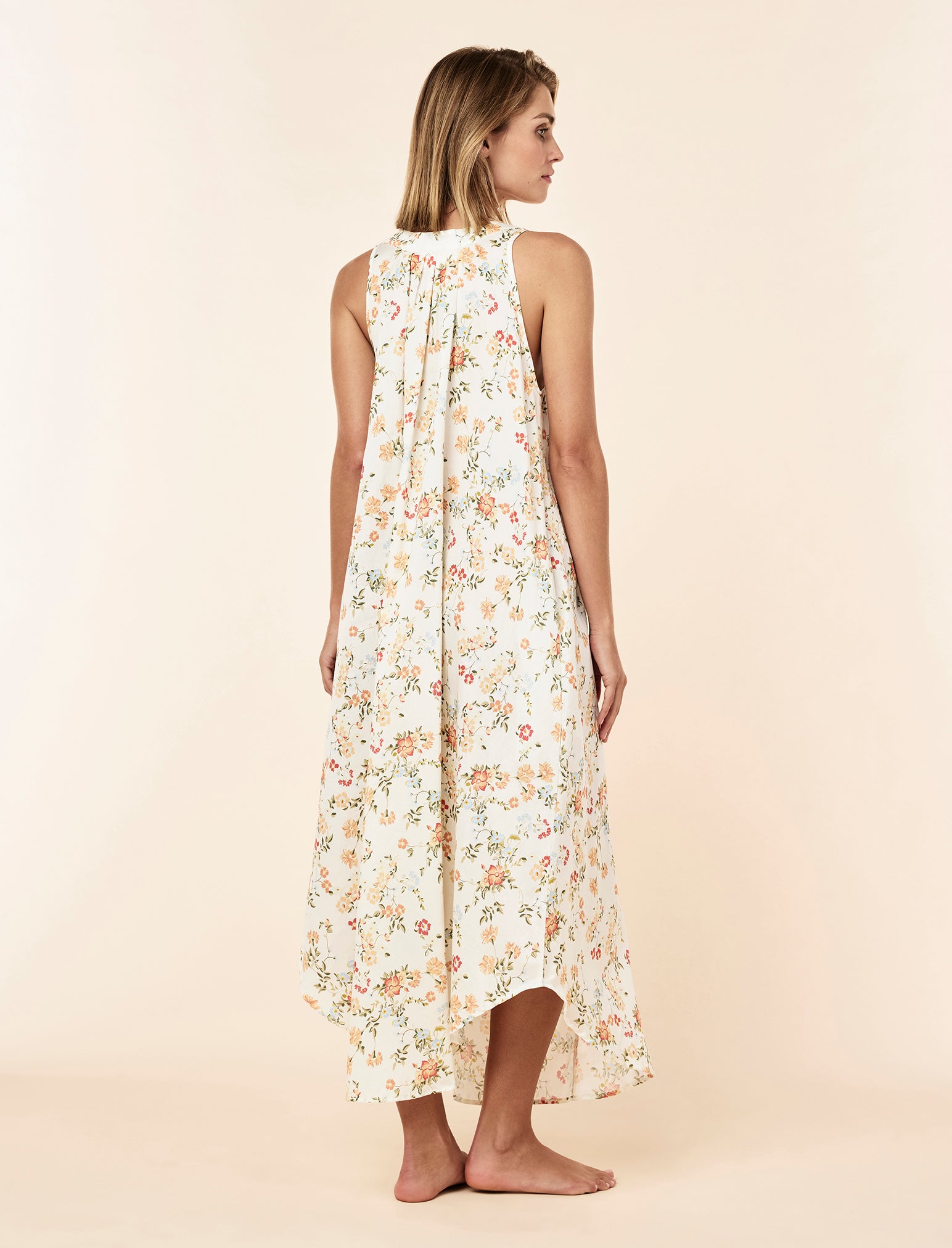 Amber Panel Front Maxi Nightgown