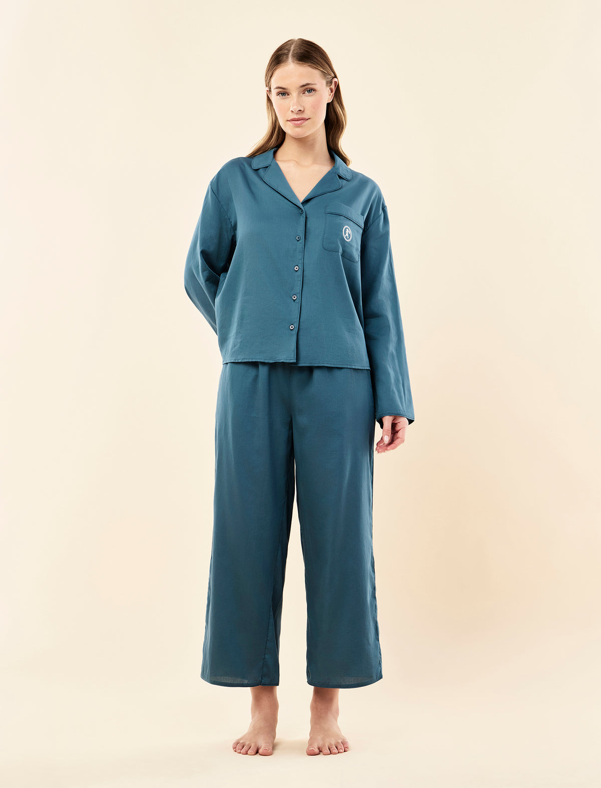 Karen Walker Runaway Girl Crop PJ Set
