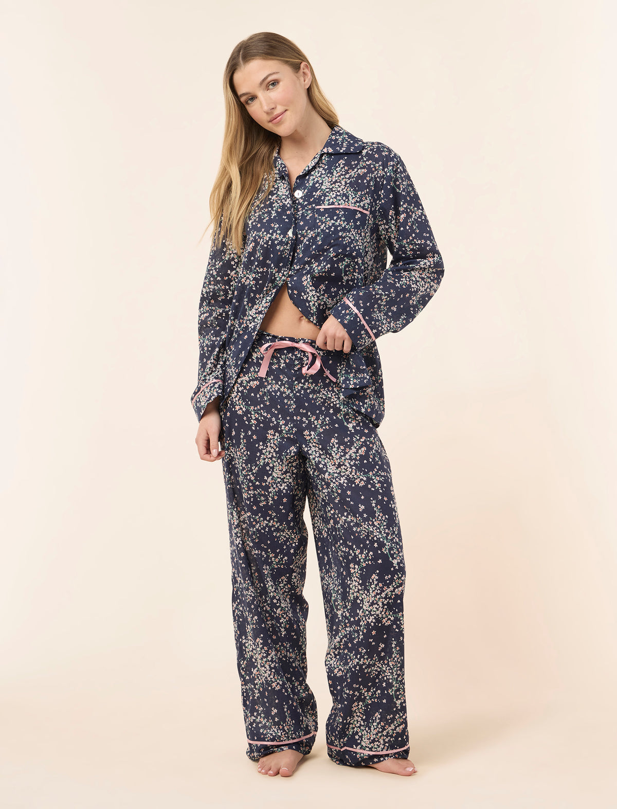 Cheri Blossom Full Length PJ Set
