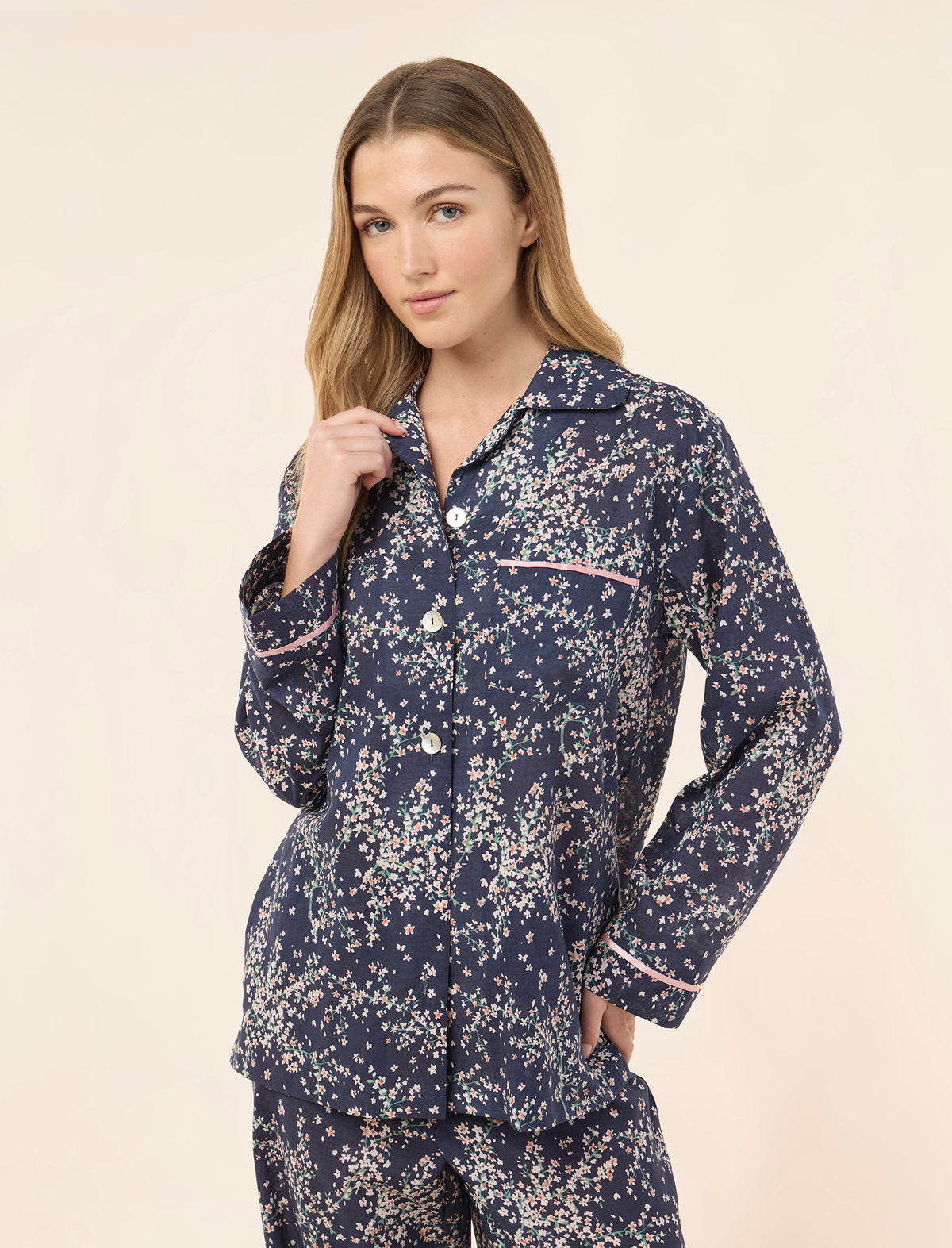 Cheri Blossom Full Length PJ Set