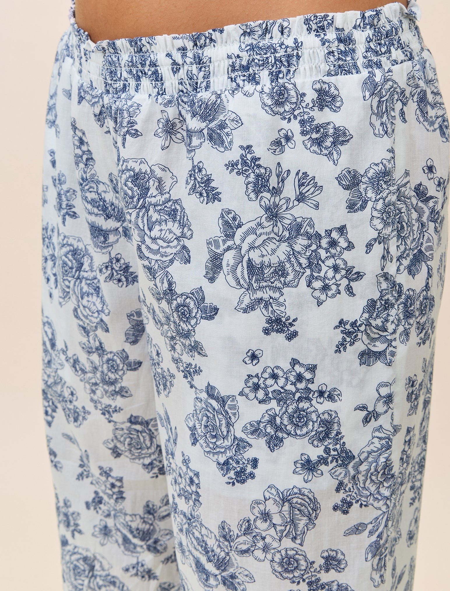 Nostalgia Crop PJ Set