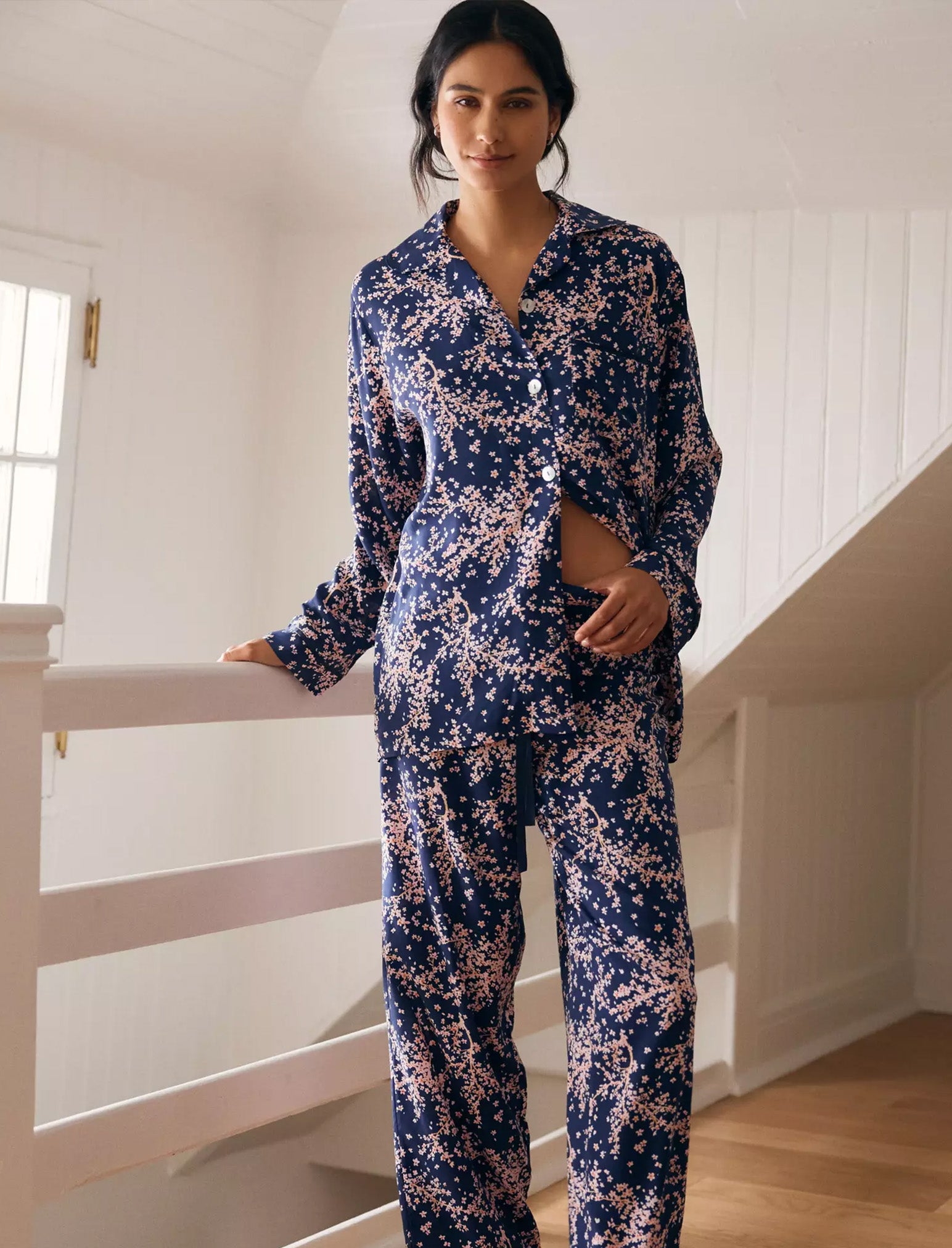 Cheri Blossom Full Length PJ Set