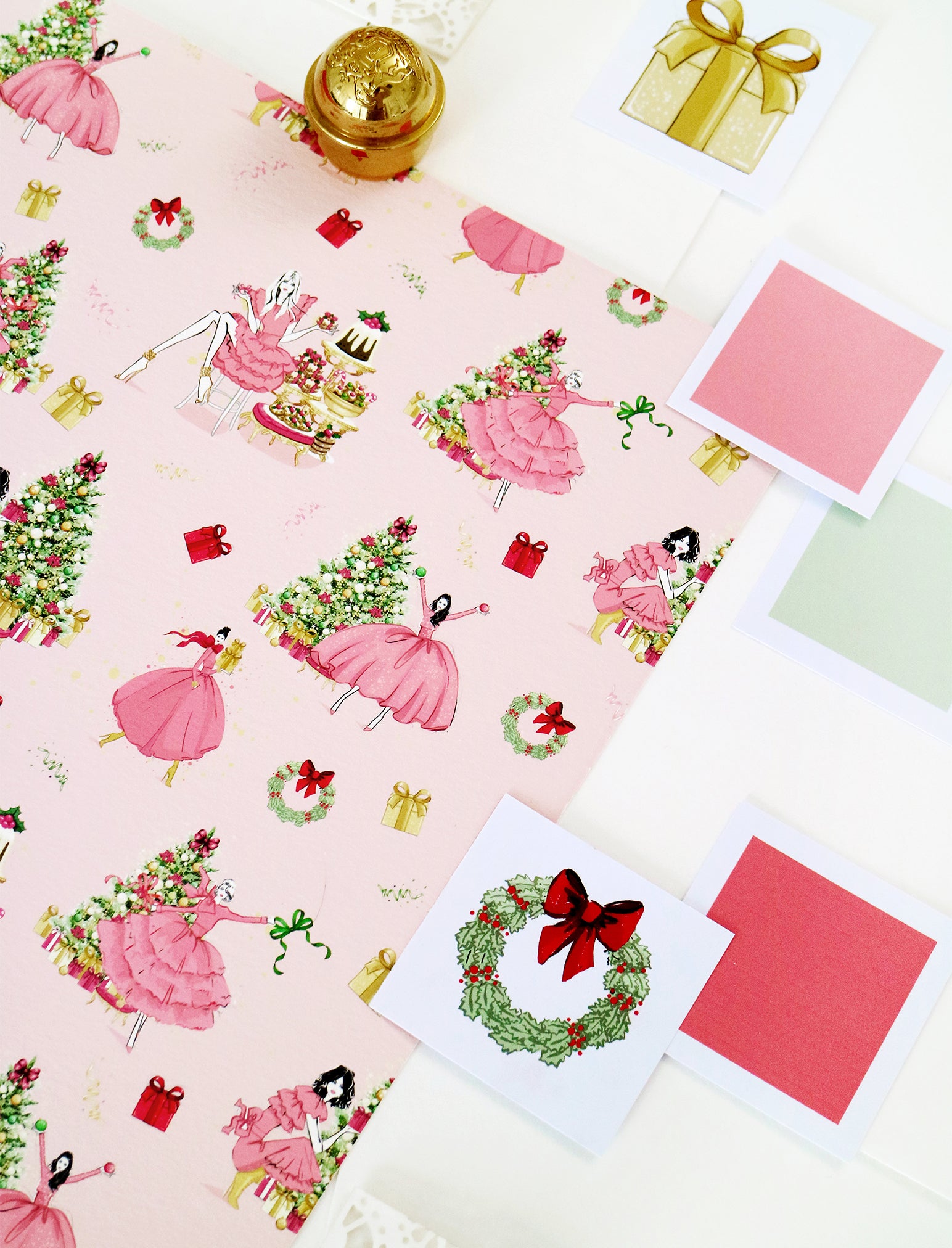 Claris The Mouse & Christmas Surprise Reversible Eye Mask