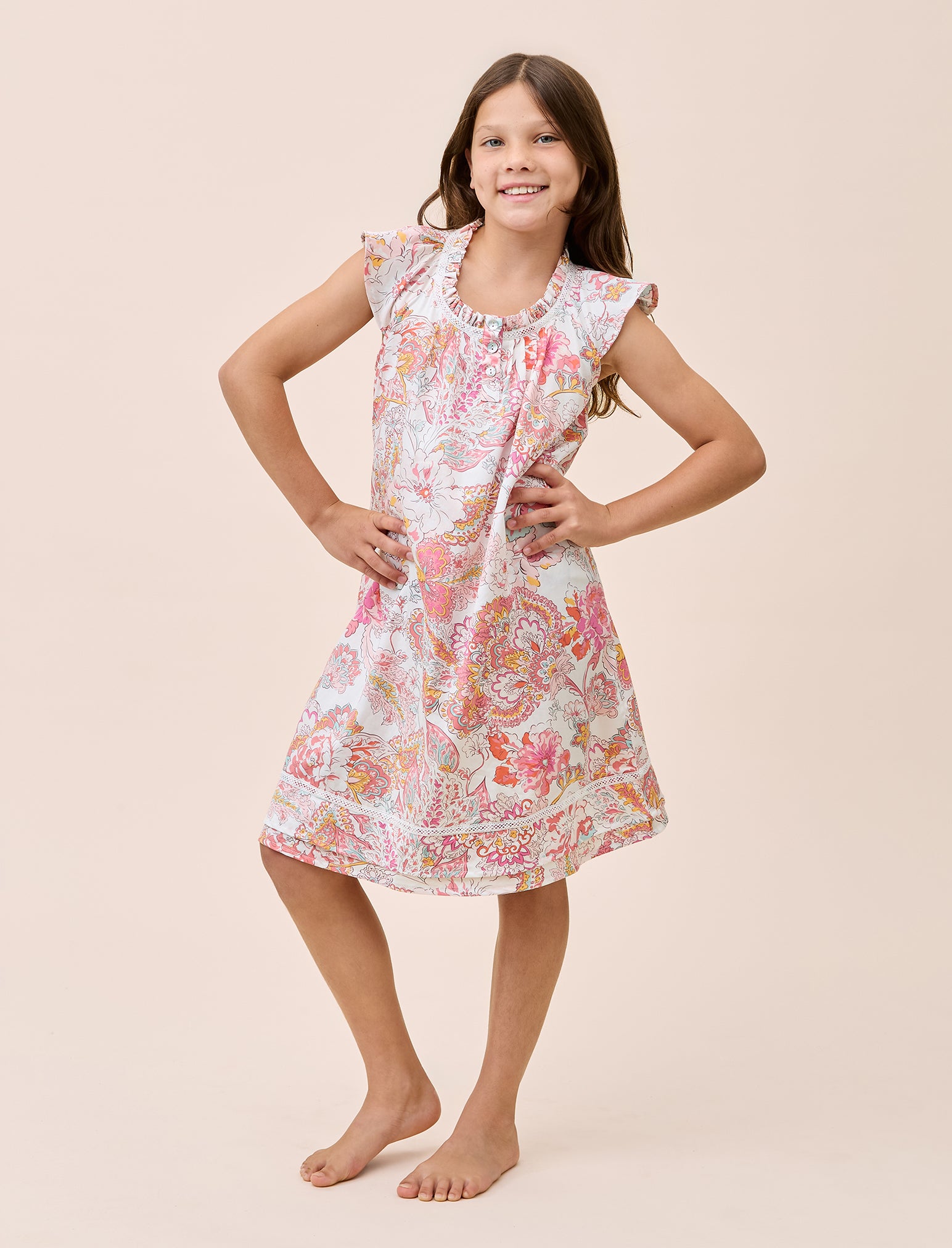 Ella Girls Flutter Nightgown