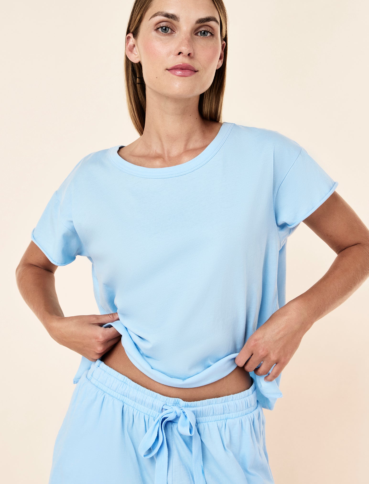 Jada Organic Cotton Boxy Tee & Boxer