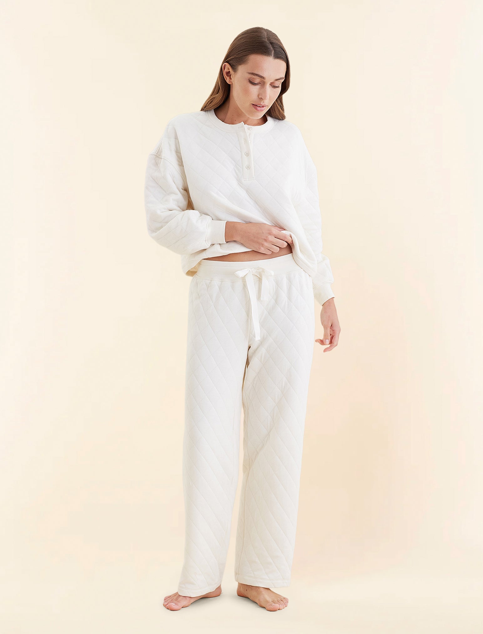 Quilted Cotton PJ Set