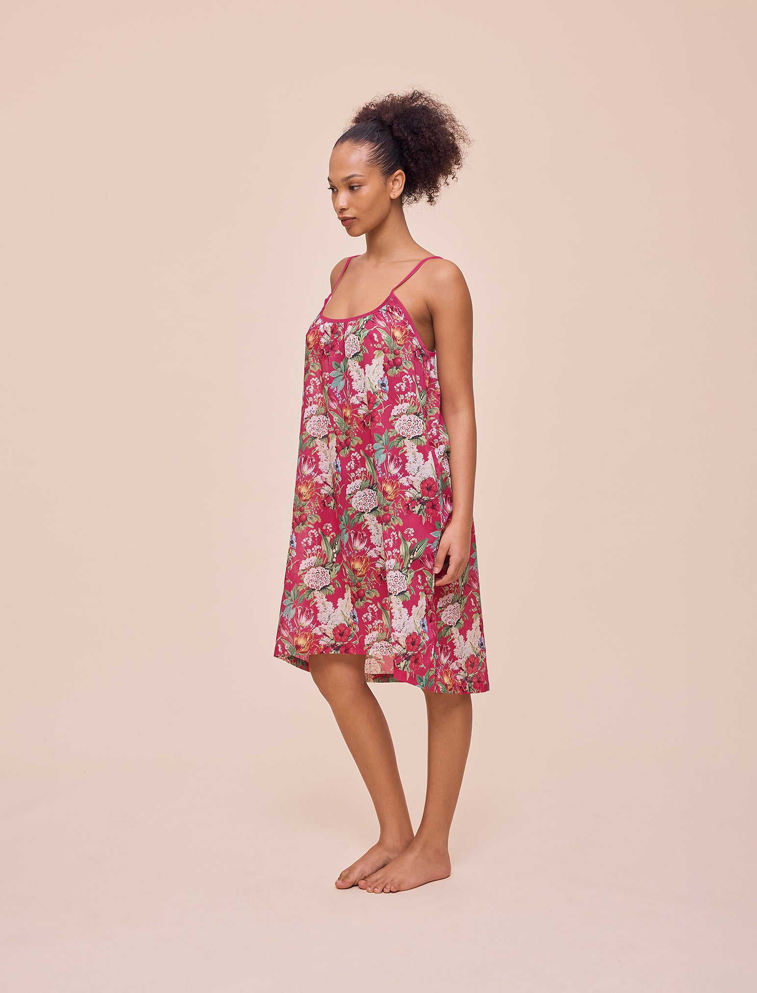 Clara Strappy Midi Nightie