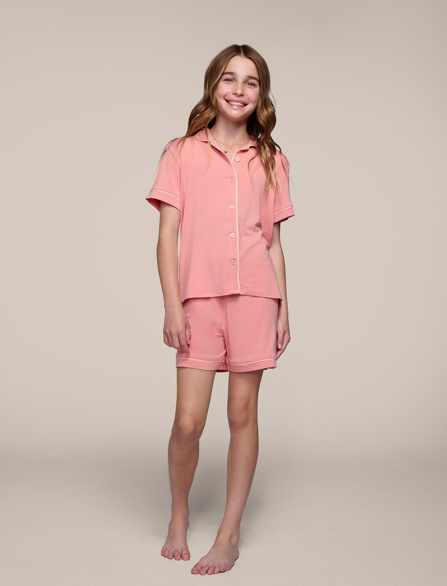Molly Sims Kids Modal Boxer PJ Set