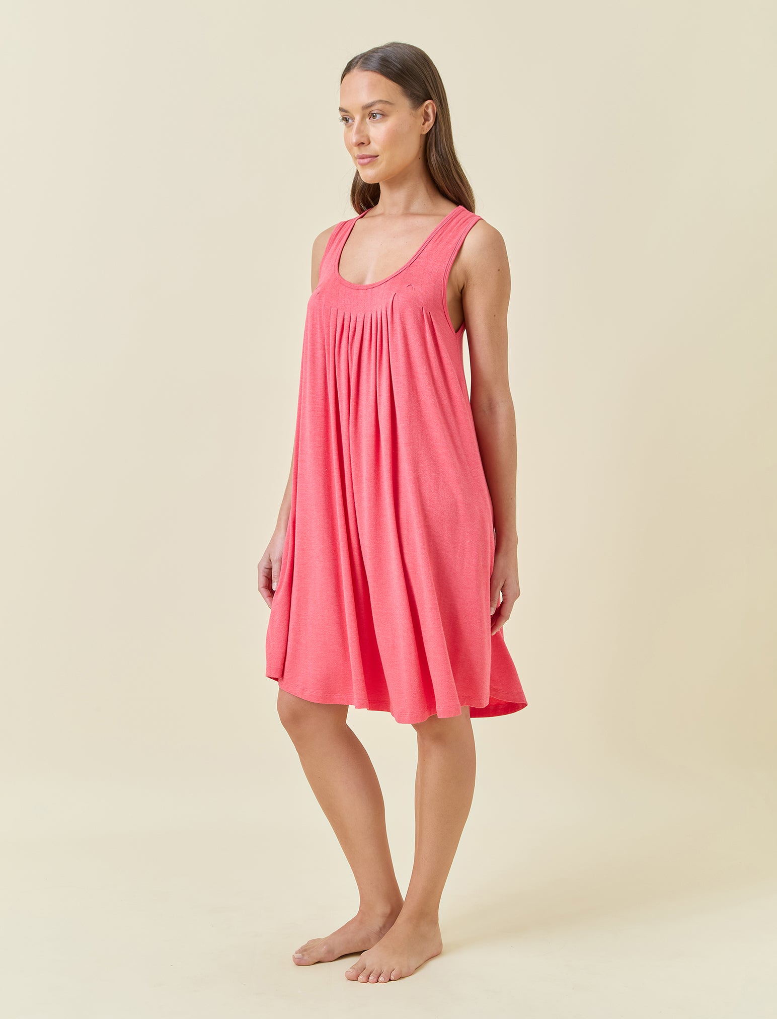 Kate Modal Soft Pleat Front Nightgown