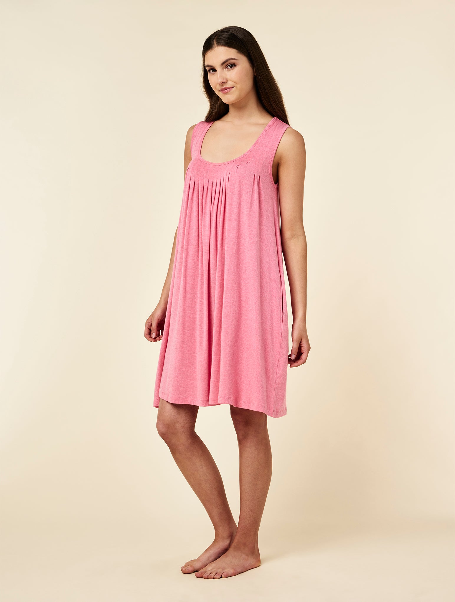 Kate Modal Soft Pleat Front Nightgown