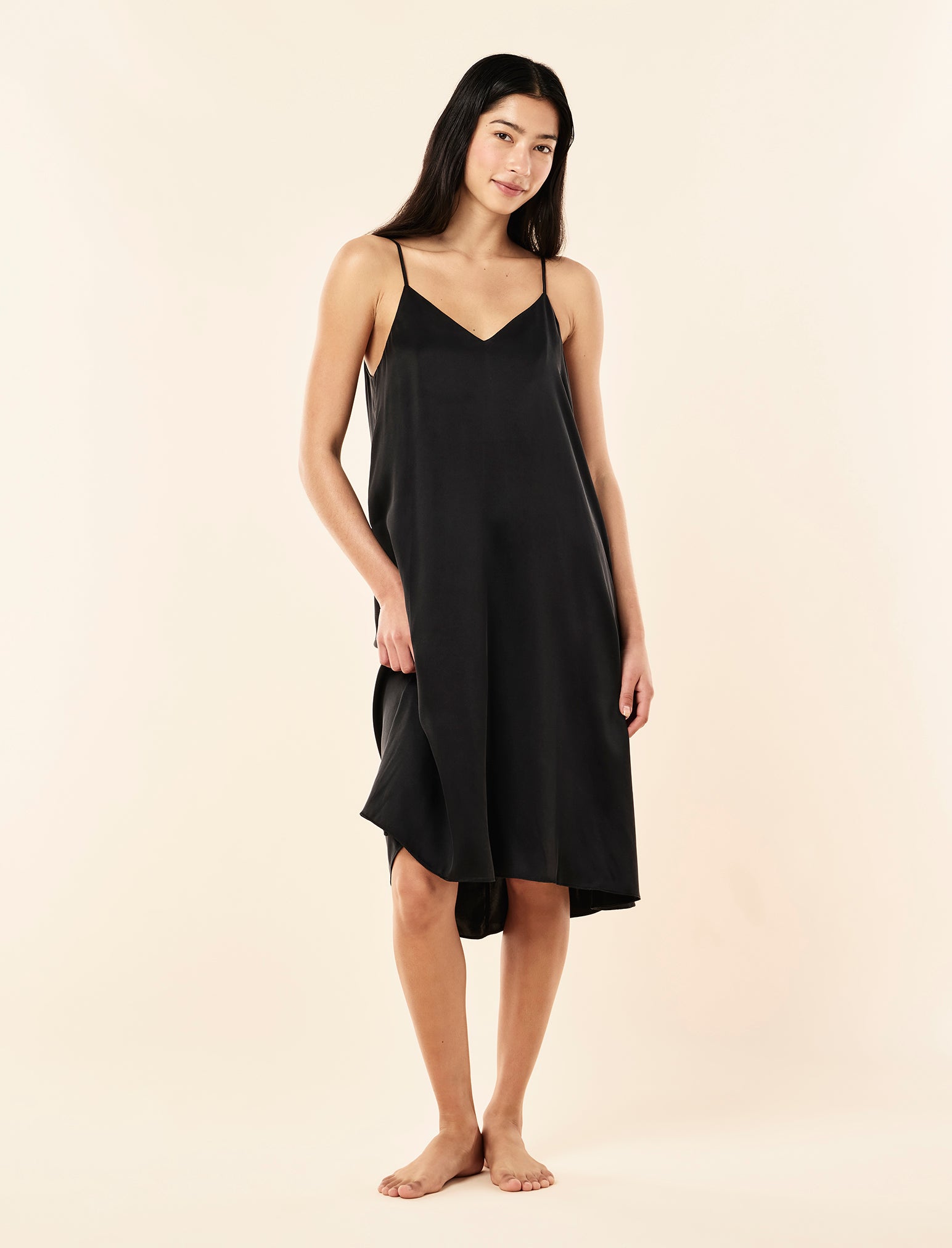 Audrey Washable Silk Slip Nightgown