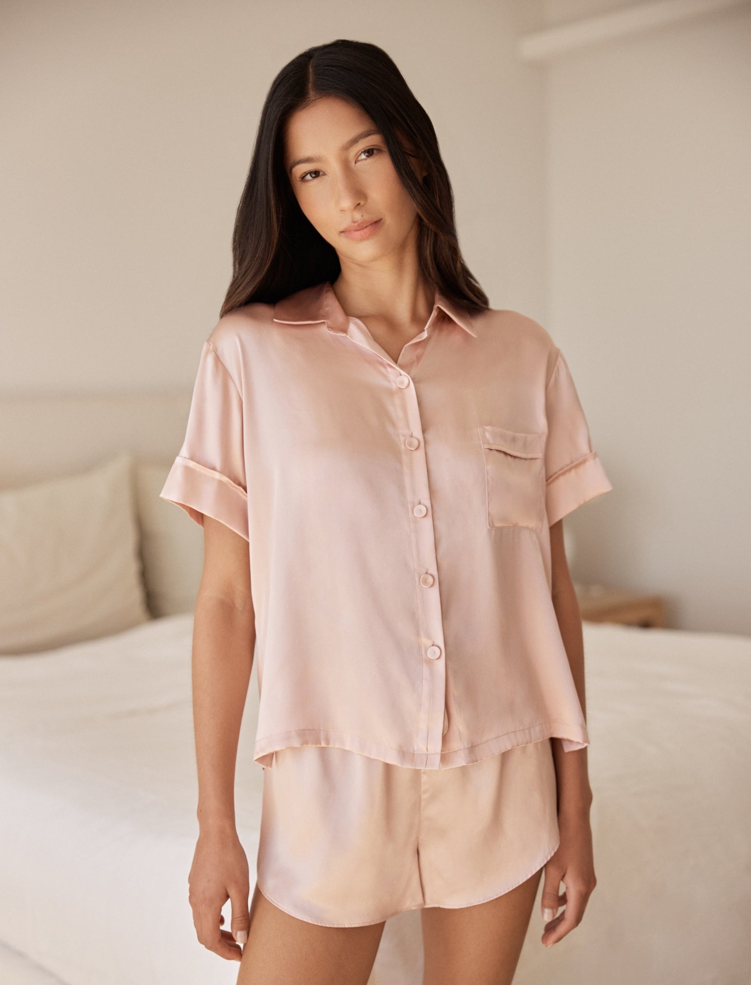 Audrey Washable Silk Boxer PJ