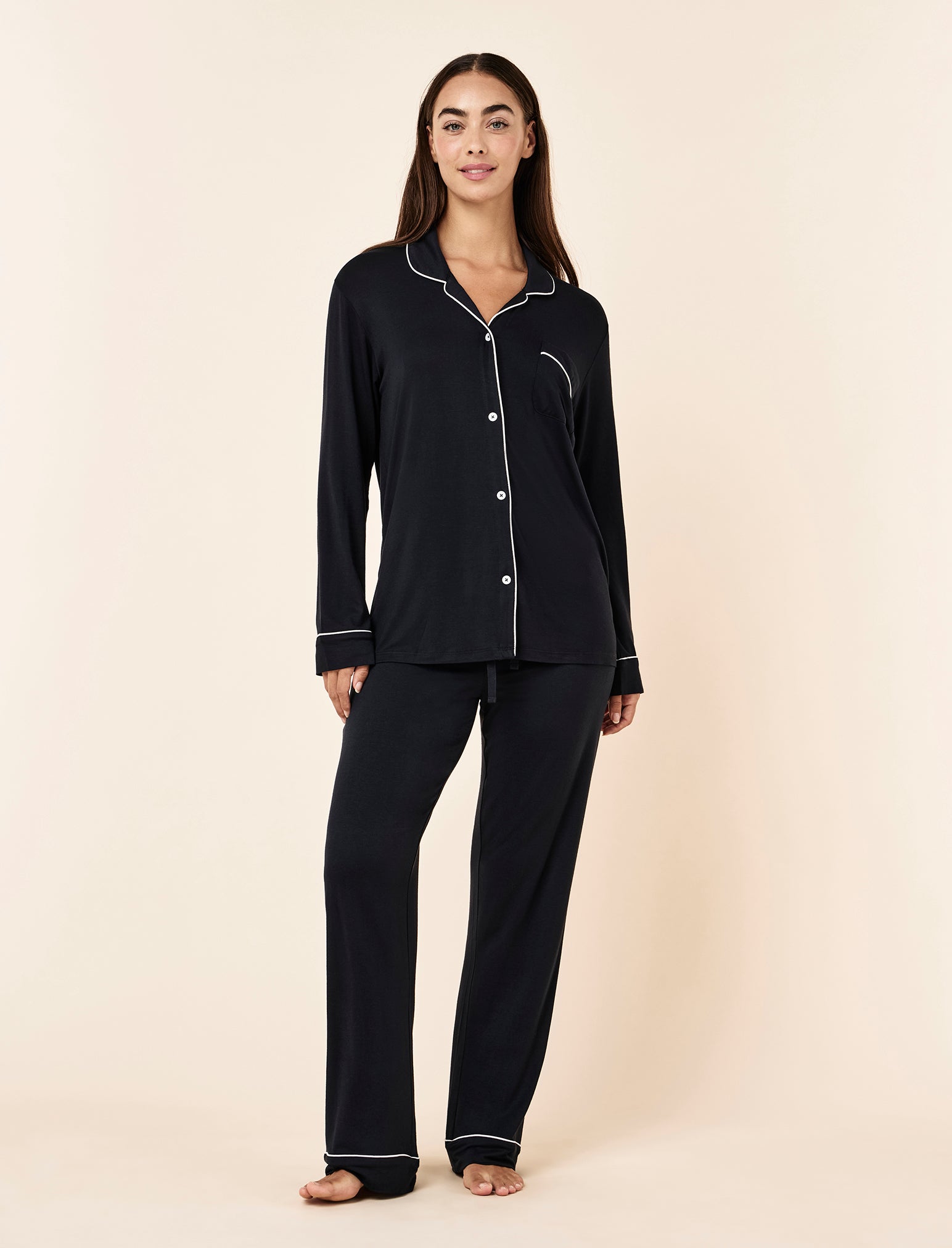 Kate Modal Soft Full Length PJ Set