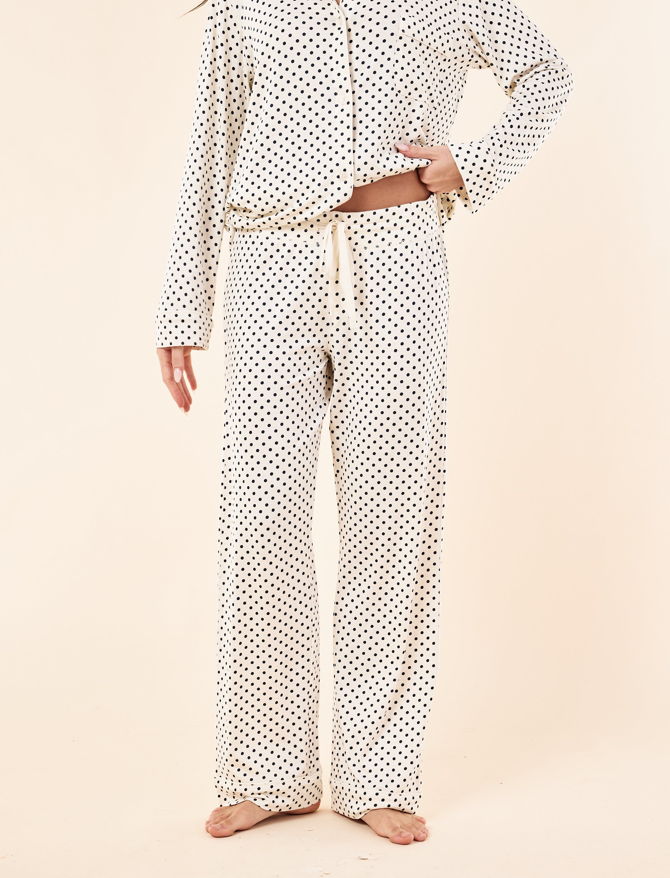 Kate Modal Soft Full Length PJ Set