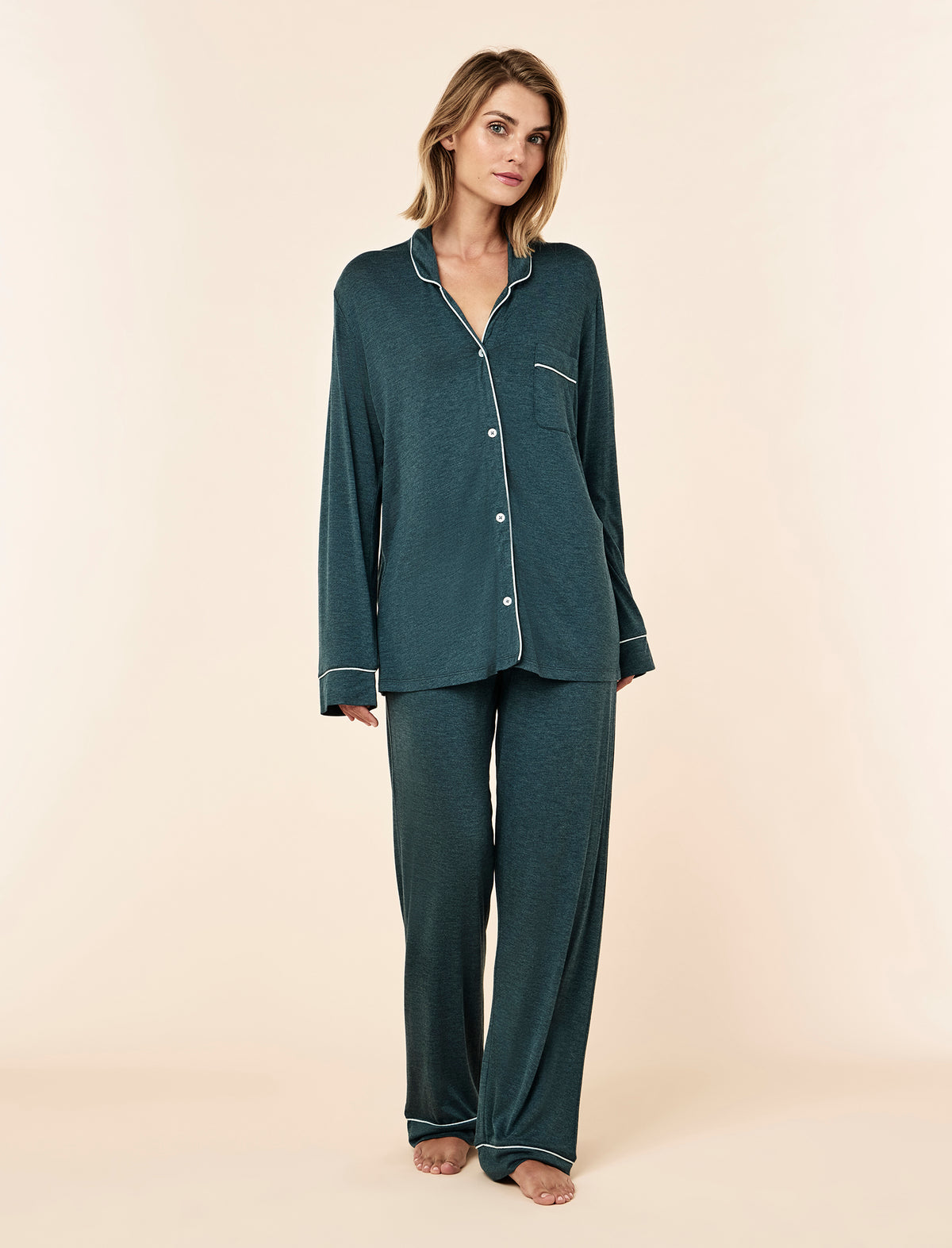 Kate Modal Soft Full Length PJ Set