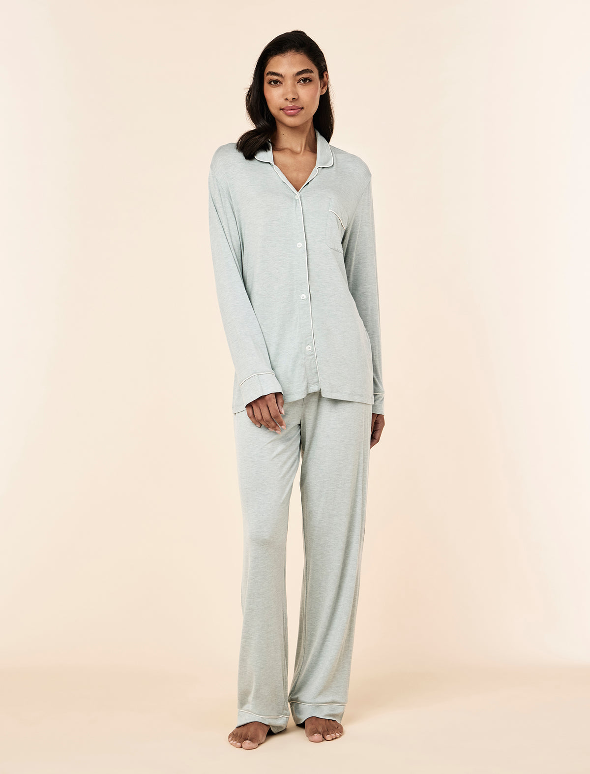 Kate Modal Soft Full Length PJ Set