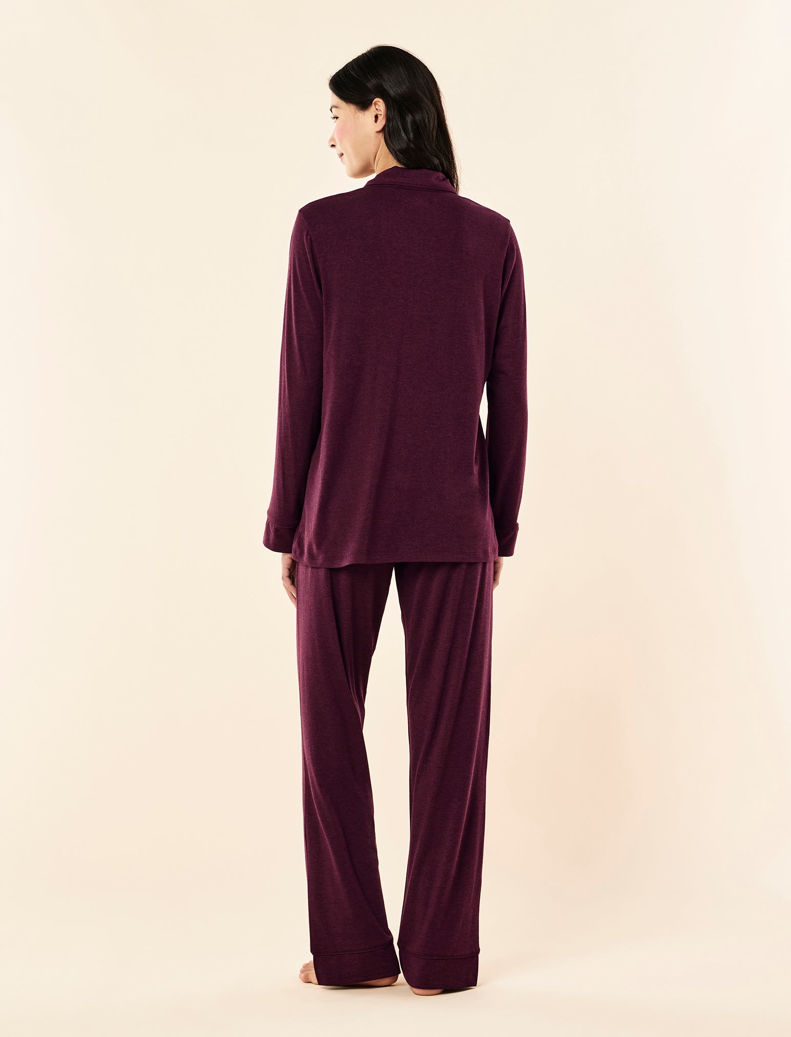Kate Modal Soft Full Length PJ Set