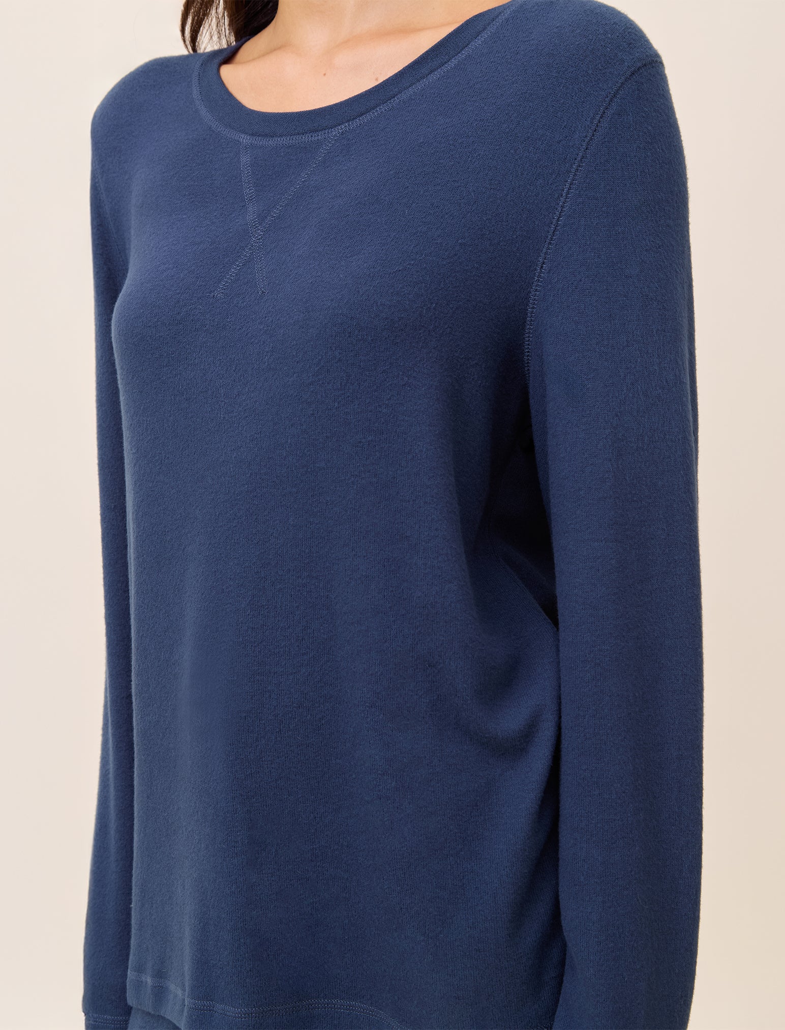 Feather Soft Long Sleeve Top & Wide Leg Pant