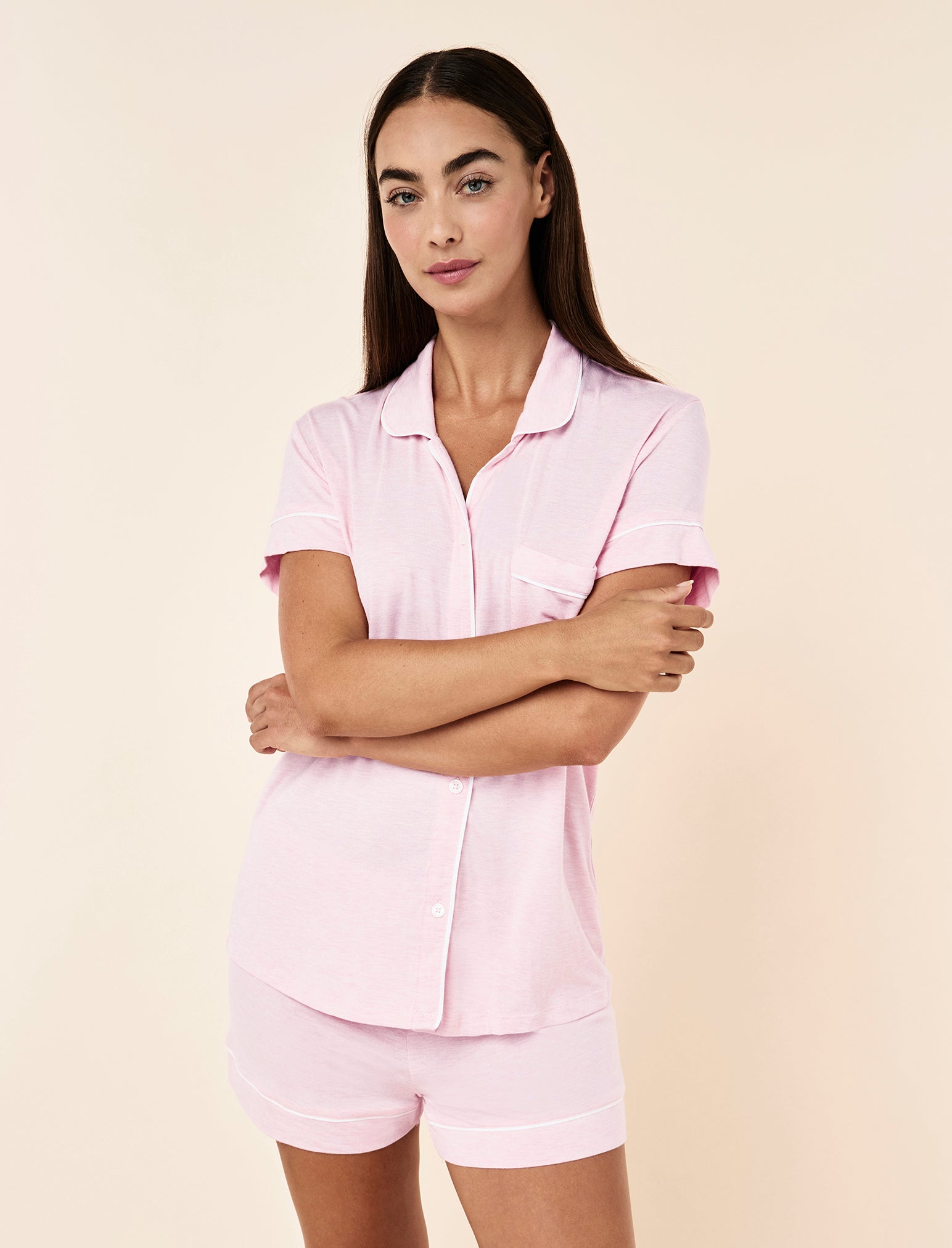 Kate Modal Soft Boxer PJ Set