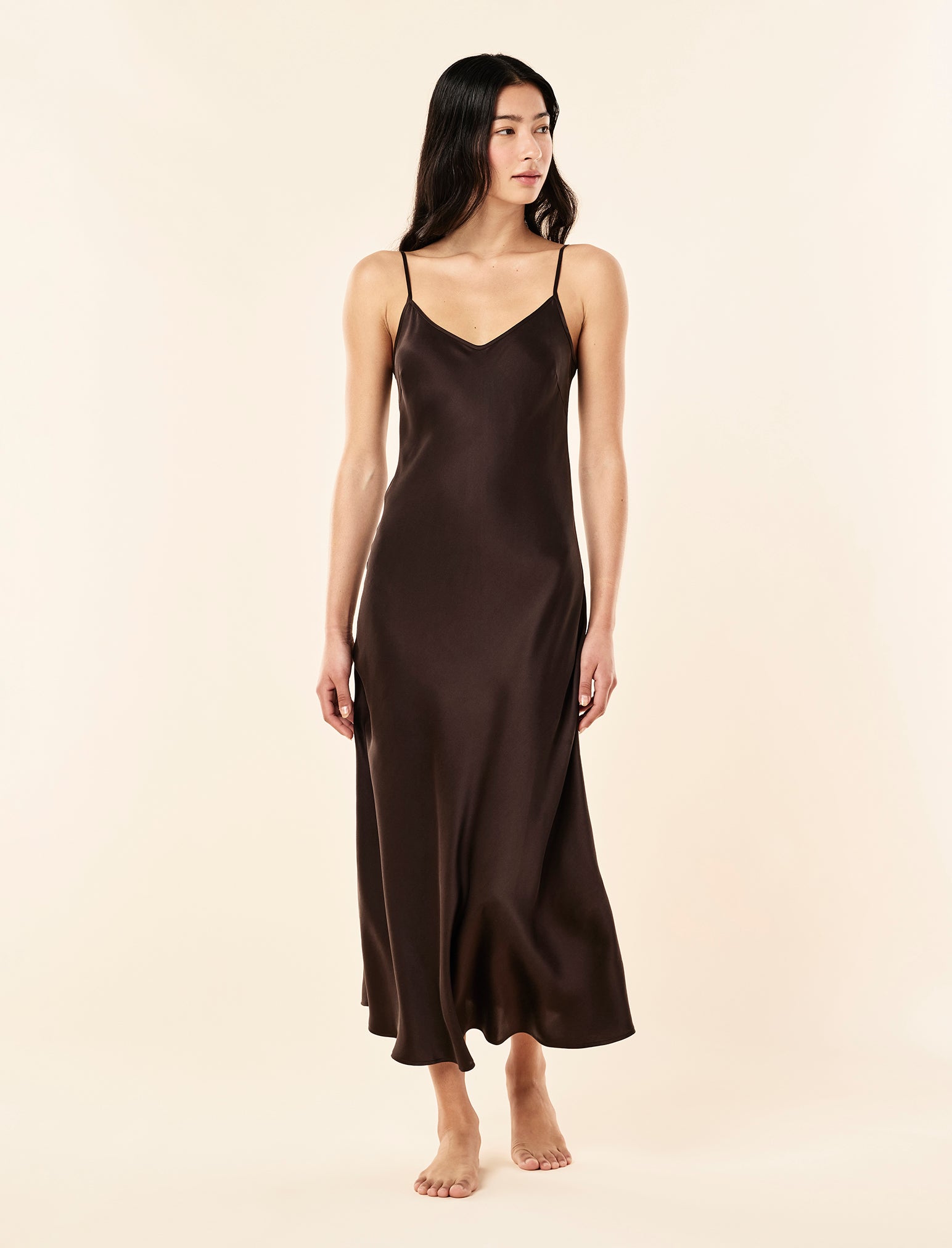 Audrey Washable Silk Bias Slip