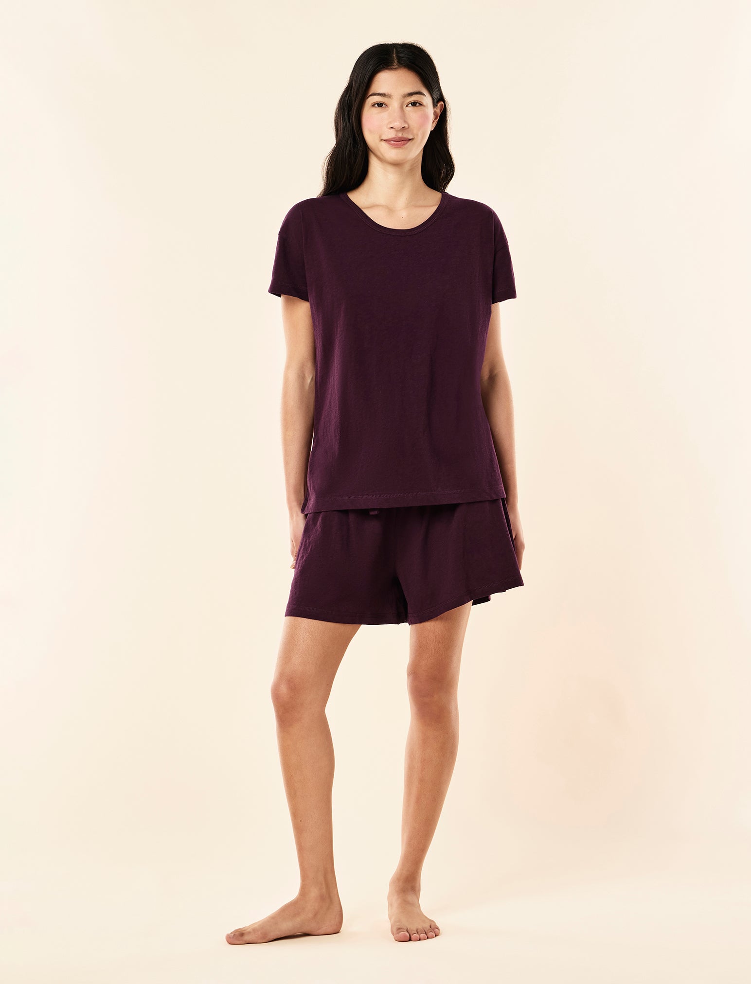 Jada Organic Cotton Knit Classic Tee