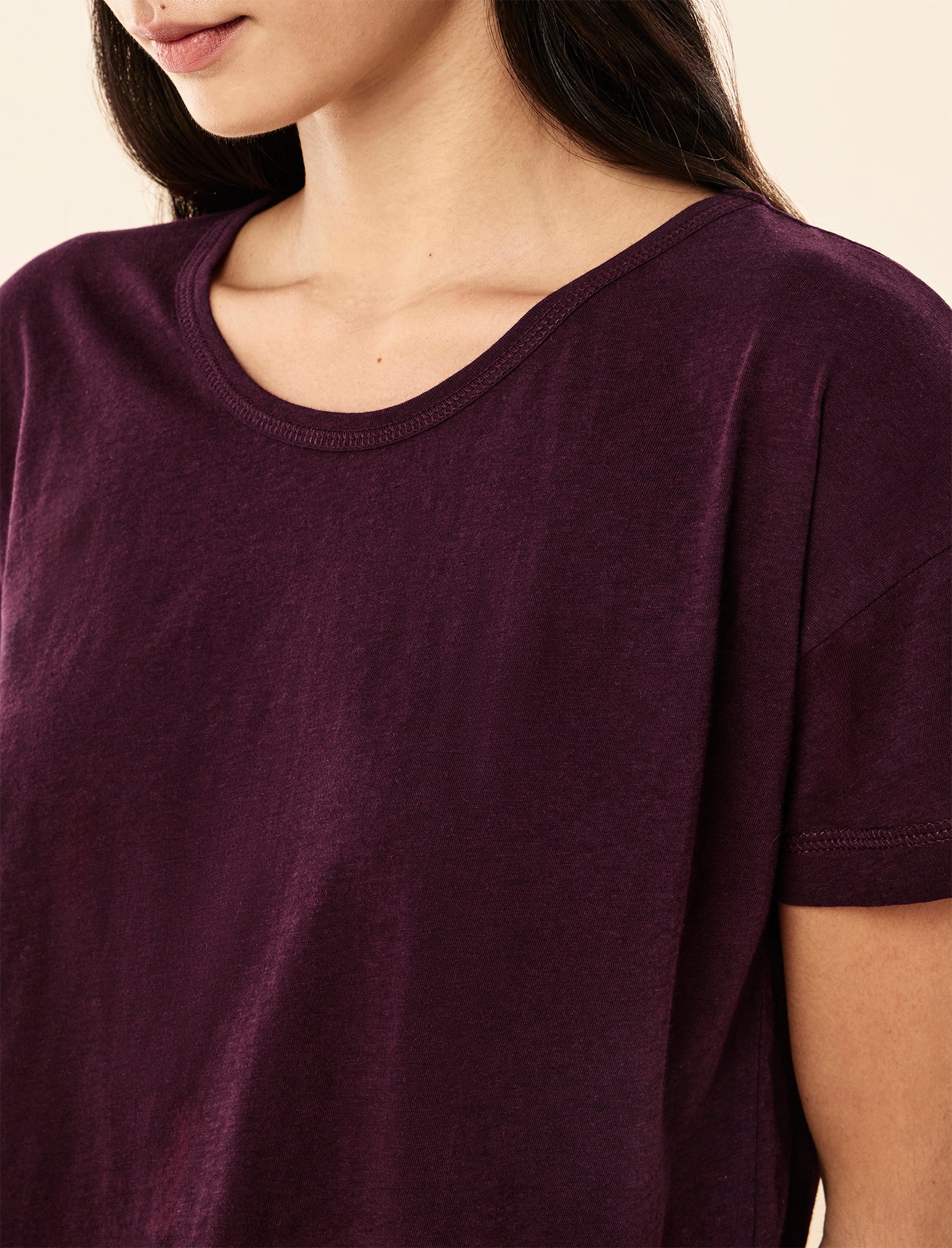 Jada Organic Cotton Knit Classic Tee