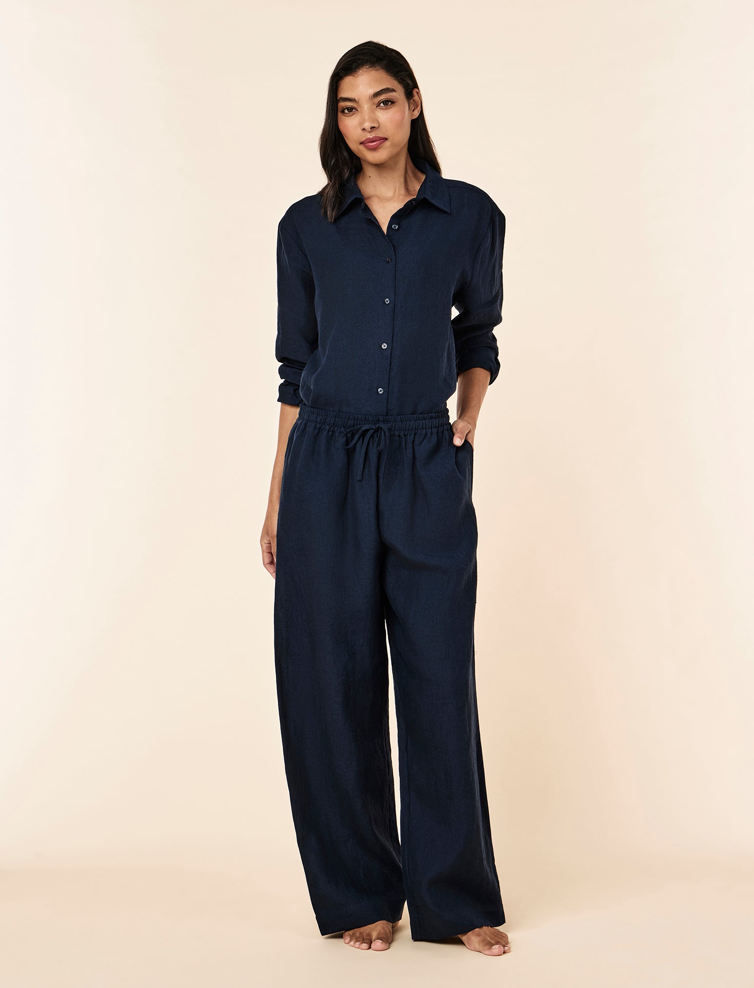 Linen Full Length Pant