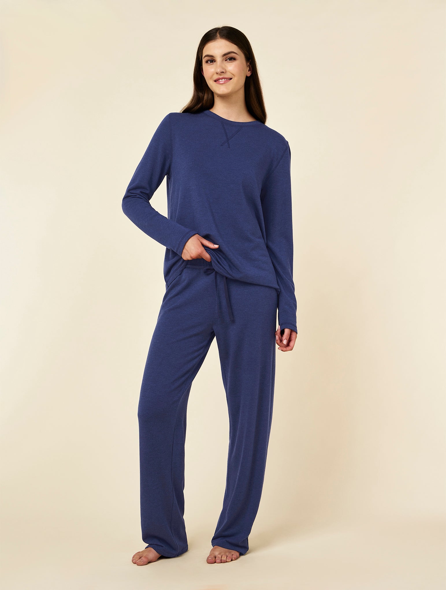 Cosy Kate Long Sleeve Top and Full Length Pant Set