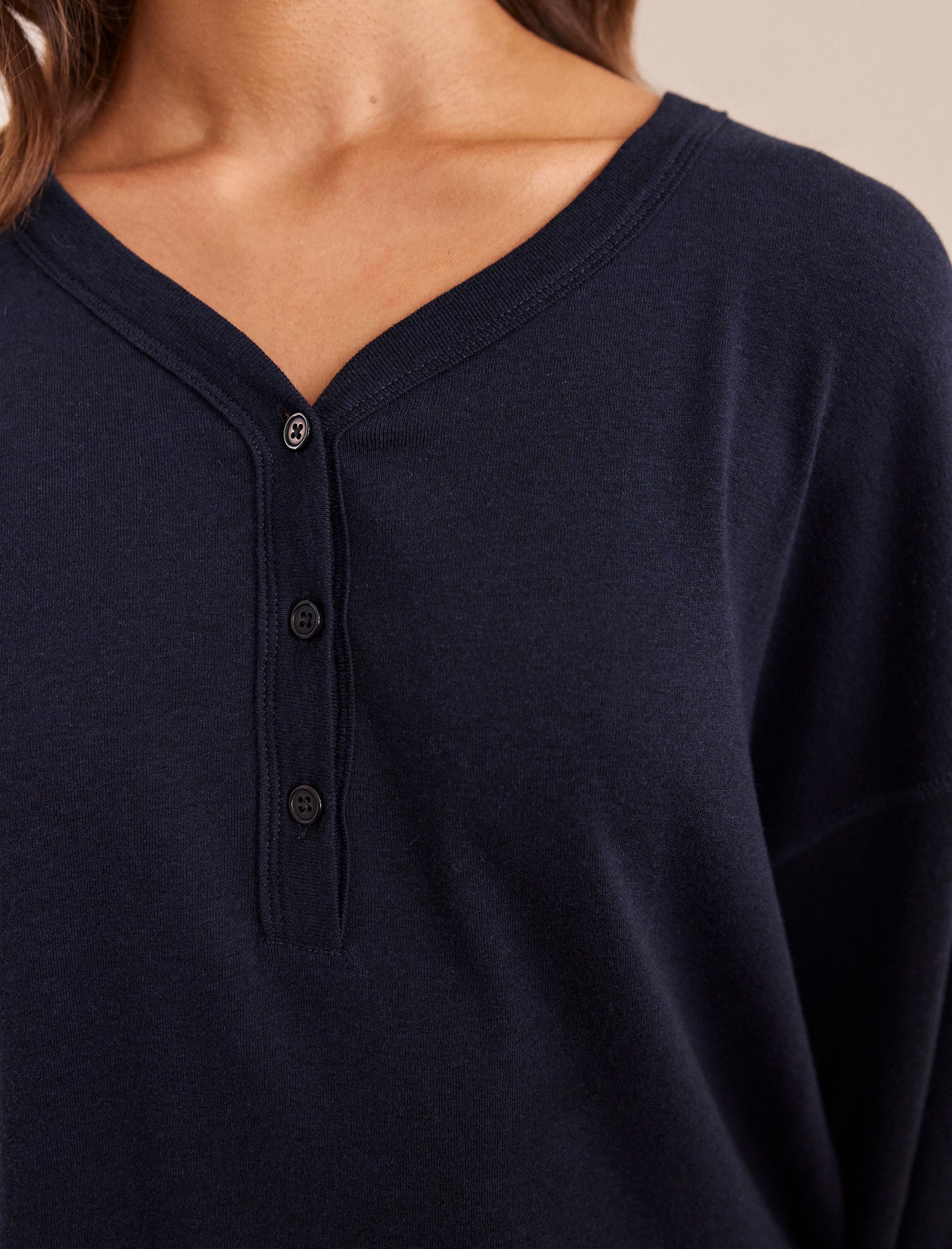 Pia Boxy Long Sleeve Top & Wide Leg Pant Set