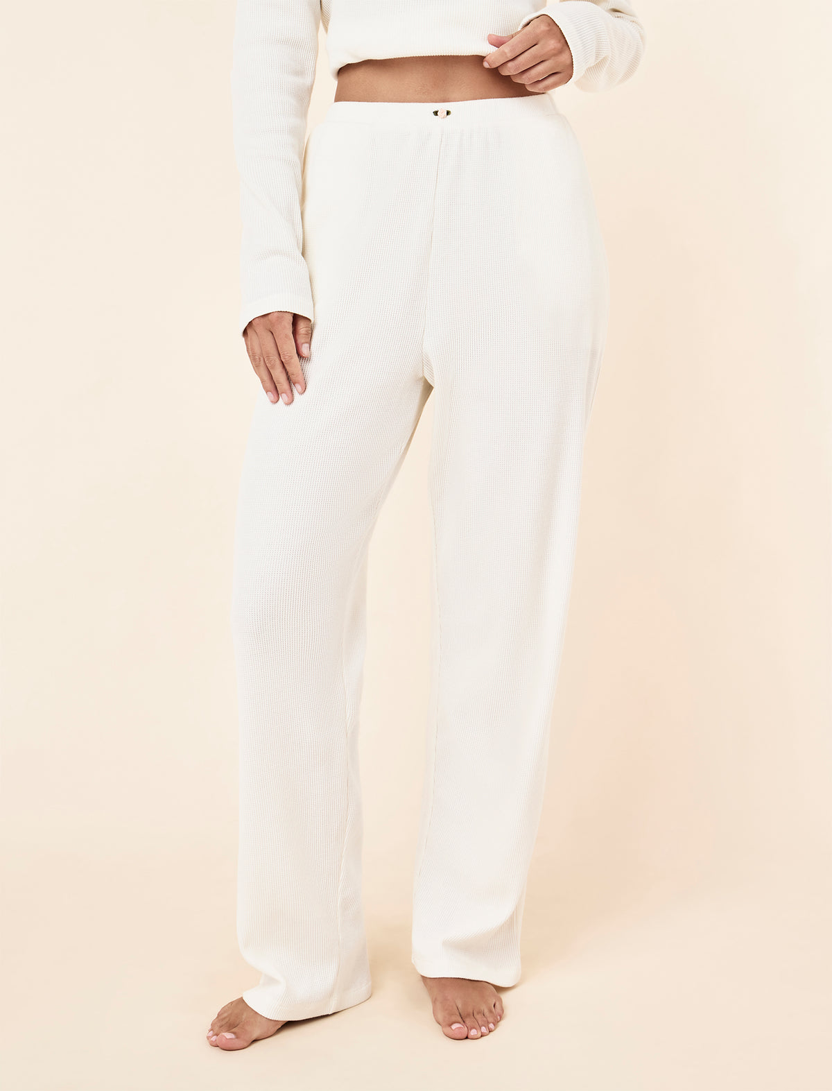 Claire Soft Cotton Waffle PJ Set