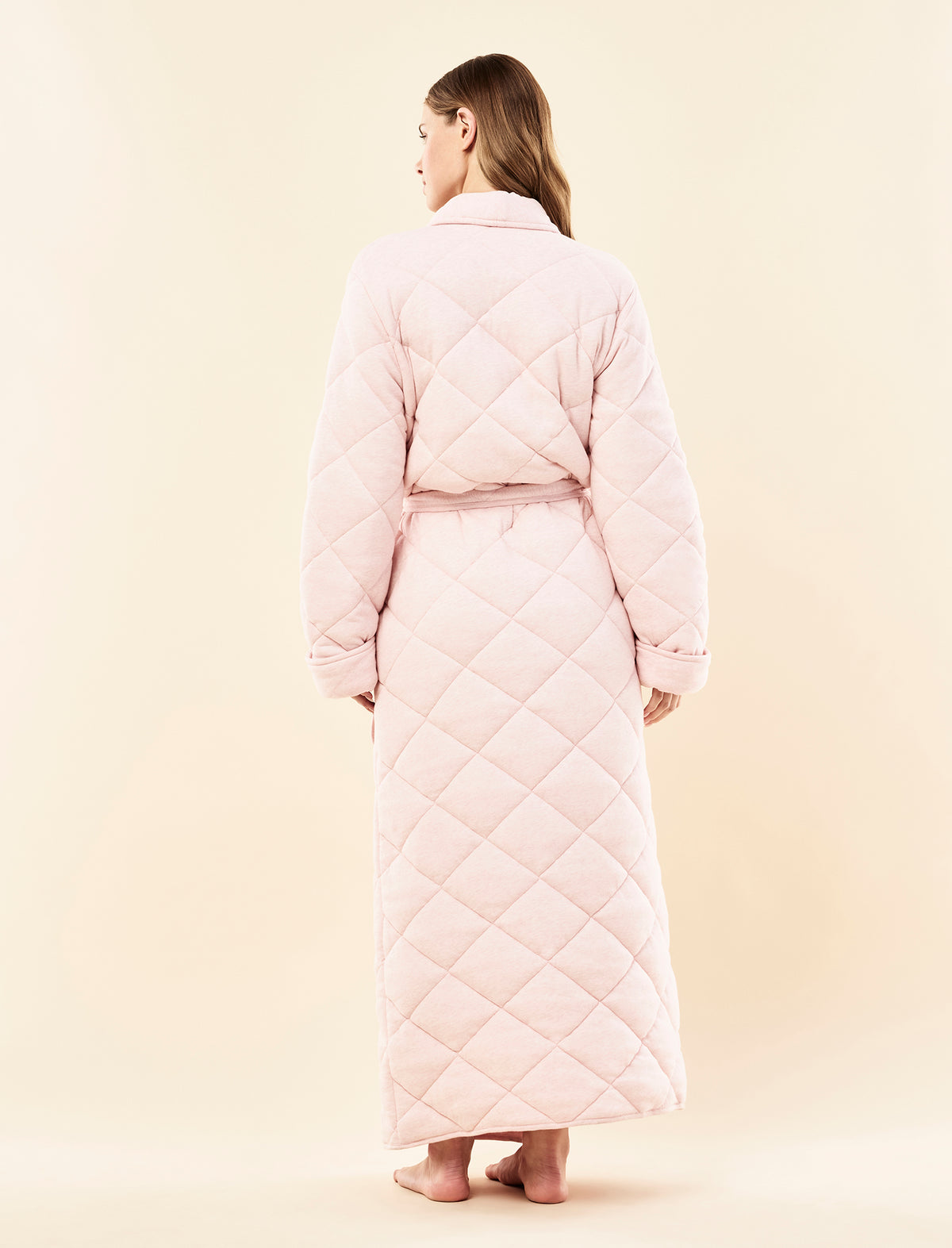 Quilted Cotton Maxi Robe