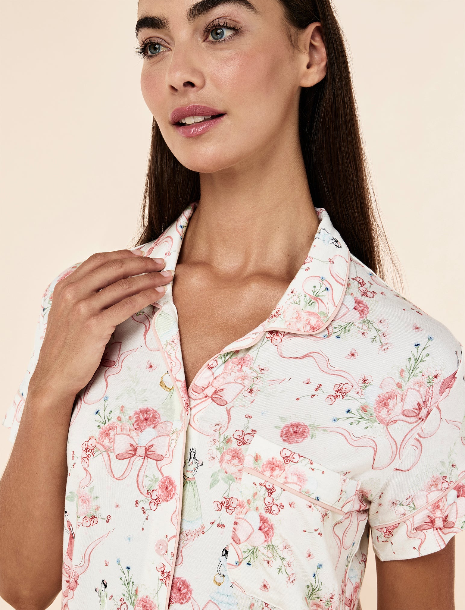 Bows in Bloom Soft Boxer PJ Set